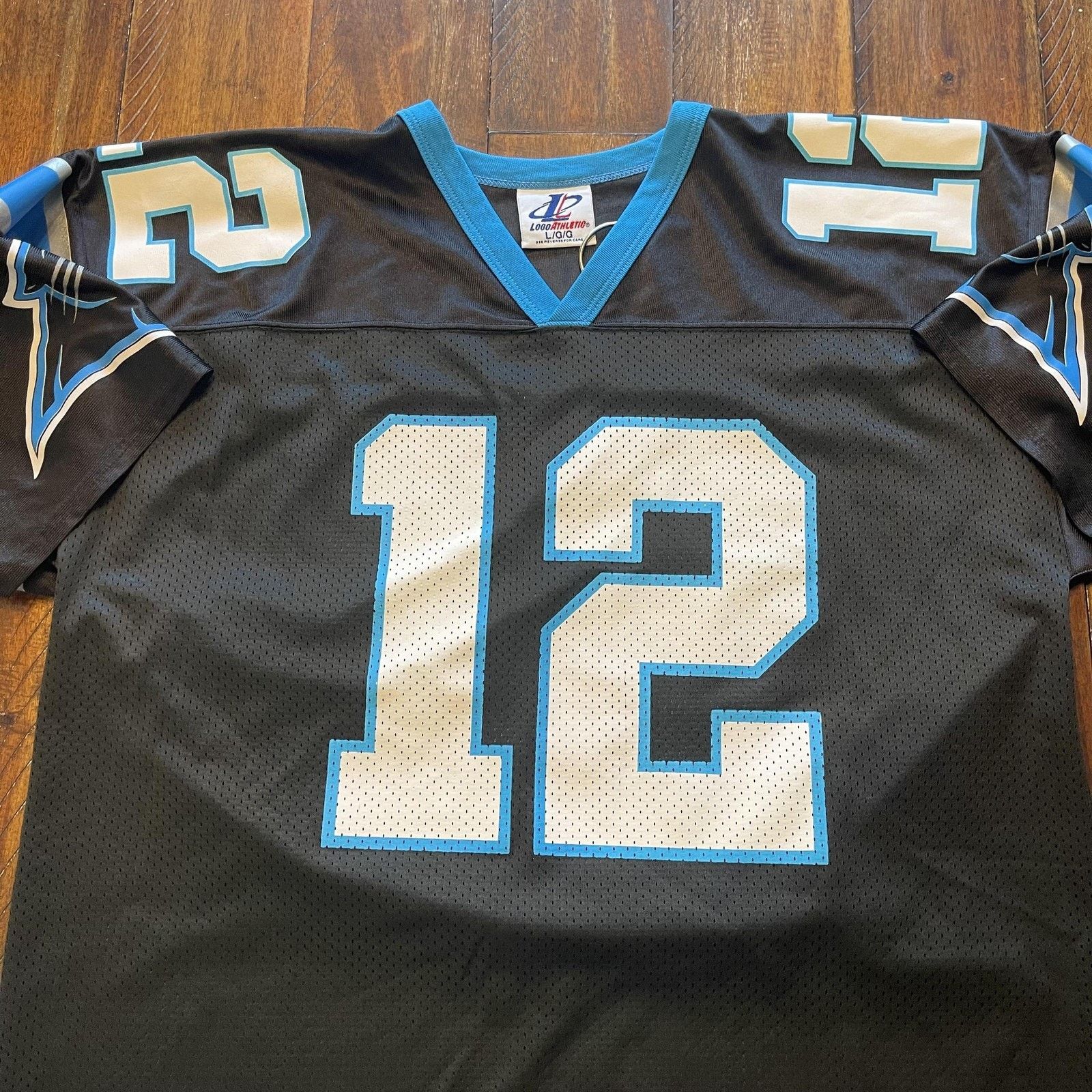 Logo Athletic Vintage Carolina Panthers Jersey Mens Large Kerry Collins Size US L / EU 52-54 / 3 - 4 Thumbnail