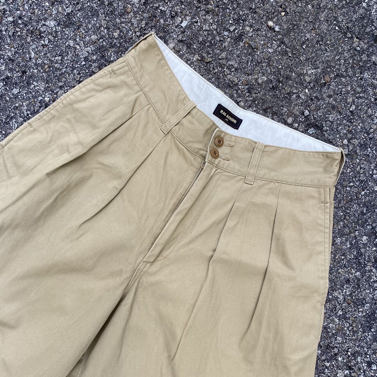 Japanese Brand Baggy Balloon Pants Rag Machine Wide Leg Size US 29 - 3 Thumbnail