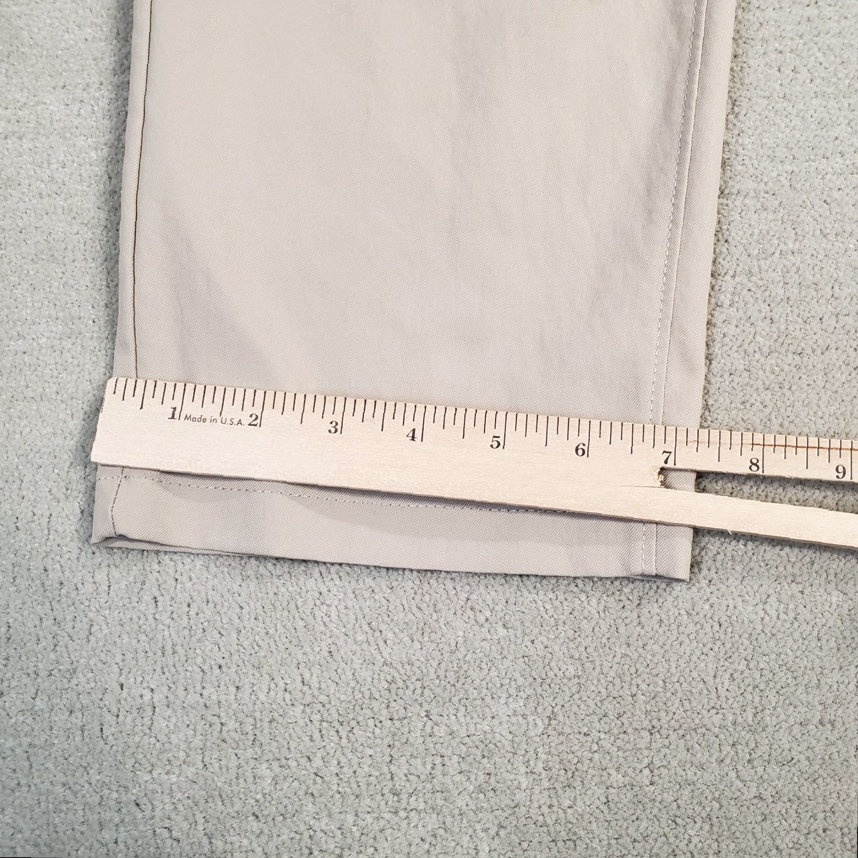 Vintage Public Rec Pants Mens 36x30 Beige Straight Leg Performance Stretch Lightweight Casual Chino Pockets Mens Regular Inseam 30 Size US 36 / EU 52 - 6 Thumbnail