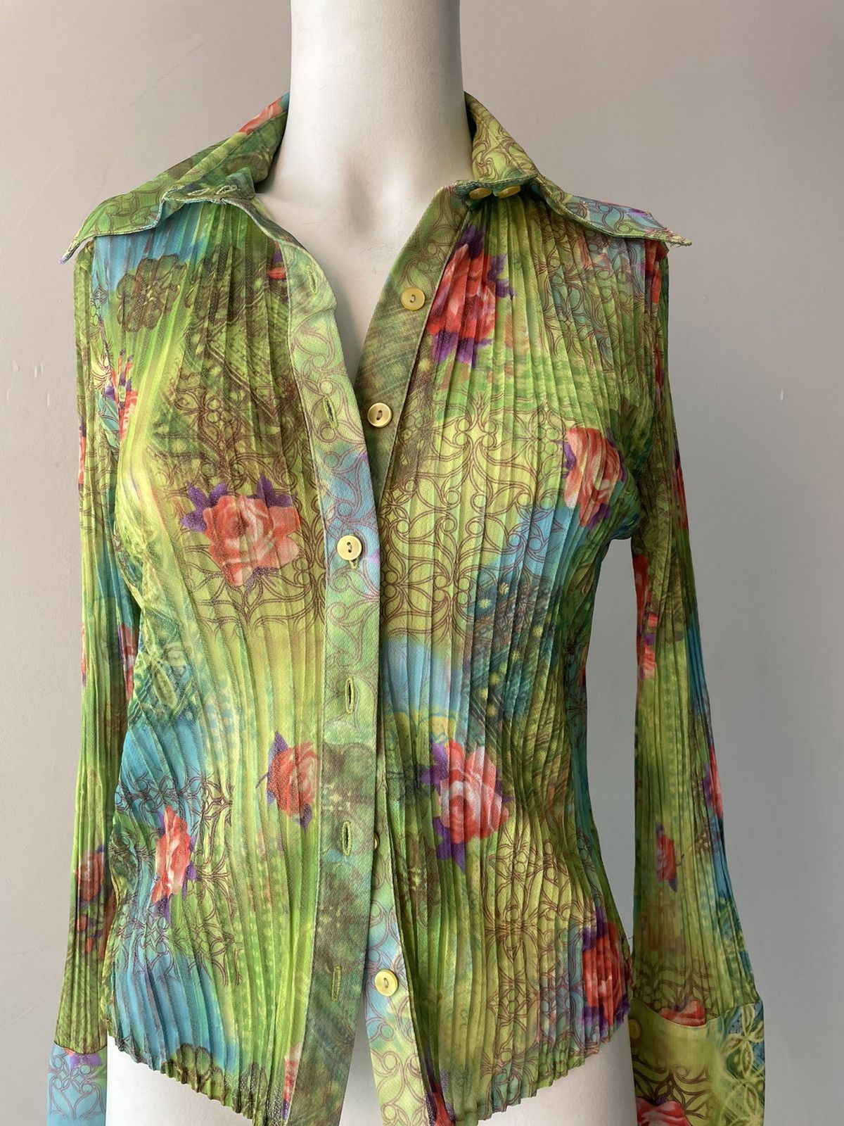 Vintage Italian shirt Size M / US 6-8 / IT 42-44 - 7 Thumbnail