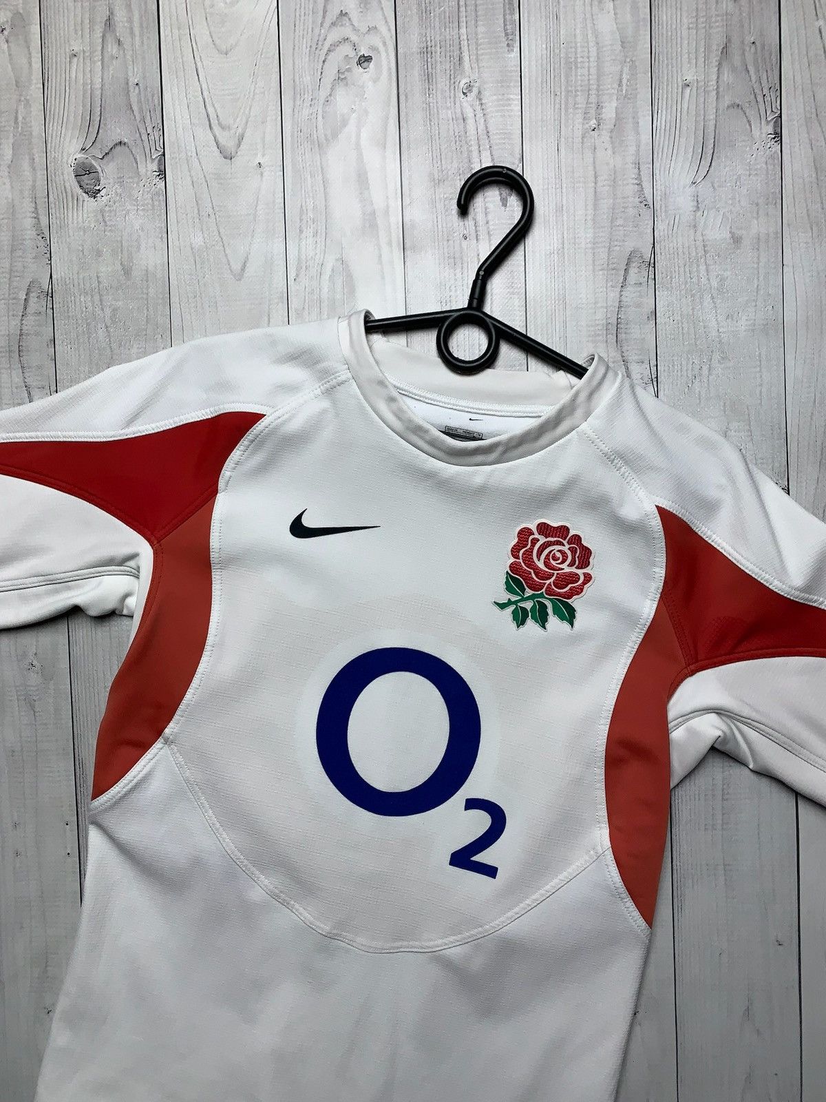 Nike × Vintage Vintage Nike England rugby jersey shirt size M Size US M / EU 48-50 / 2 - 2 Thumbnail