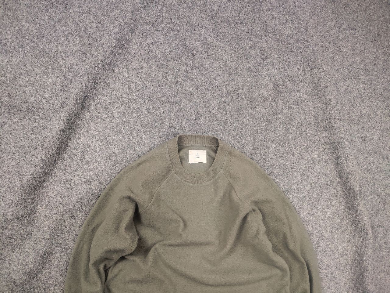 La Paz La Paz Design minimalist Jumper Cotton Crewneck Sweatshirt Size US S / EU 44-46 / 1 - 1 Thumbnail