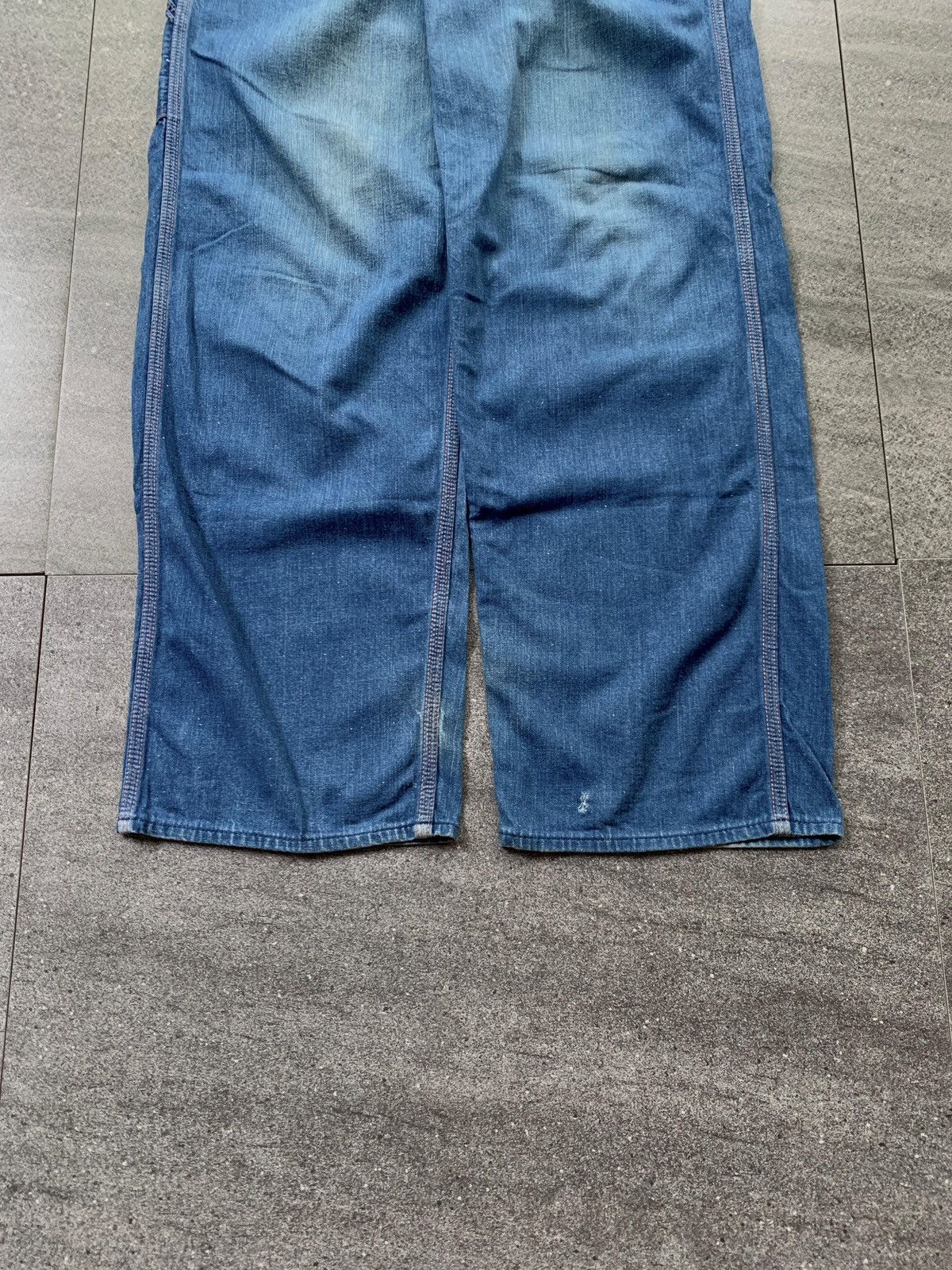 Orslow FREE TAX! Wideleg Carpenter Denim Jeans Size US 30 / EU 46 - 4 Thumbnail