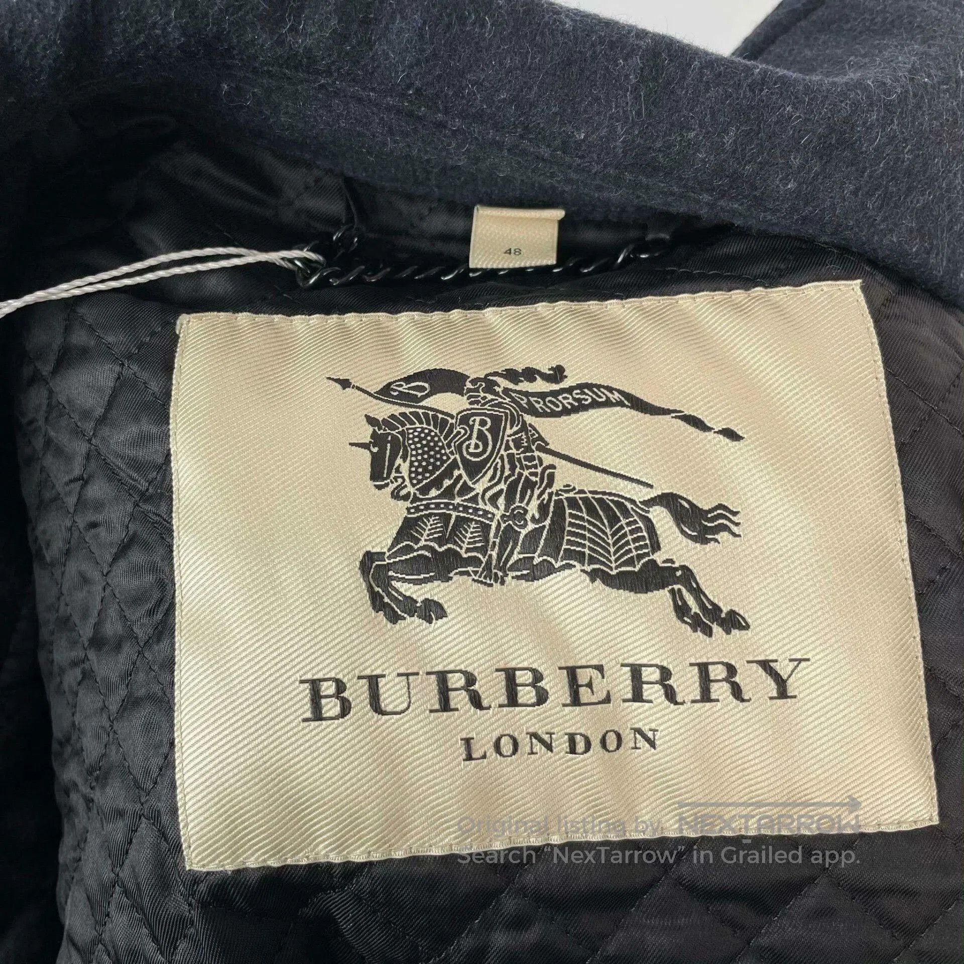 Burberry Burberry Wool Coat 48 Italy. Size US M / EU 48-50 / 2 - 2 Thumbnail