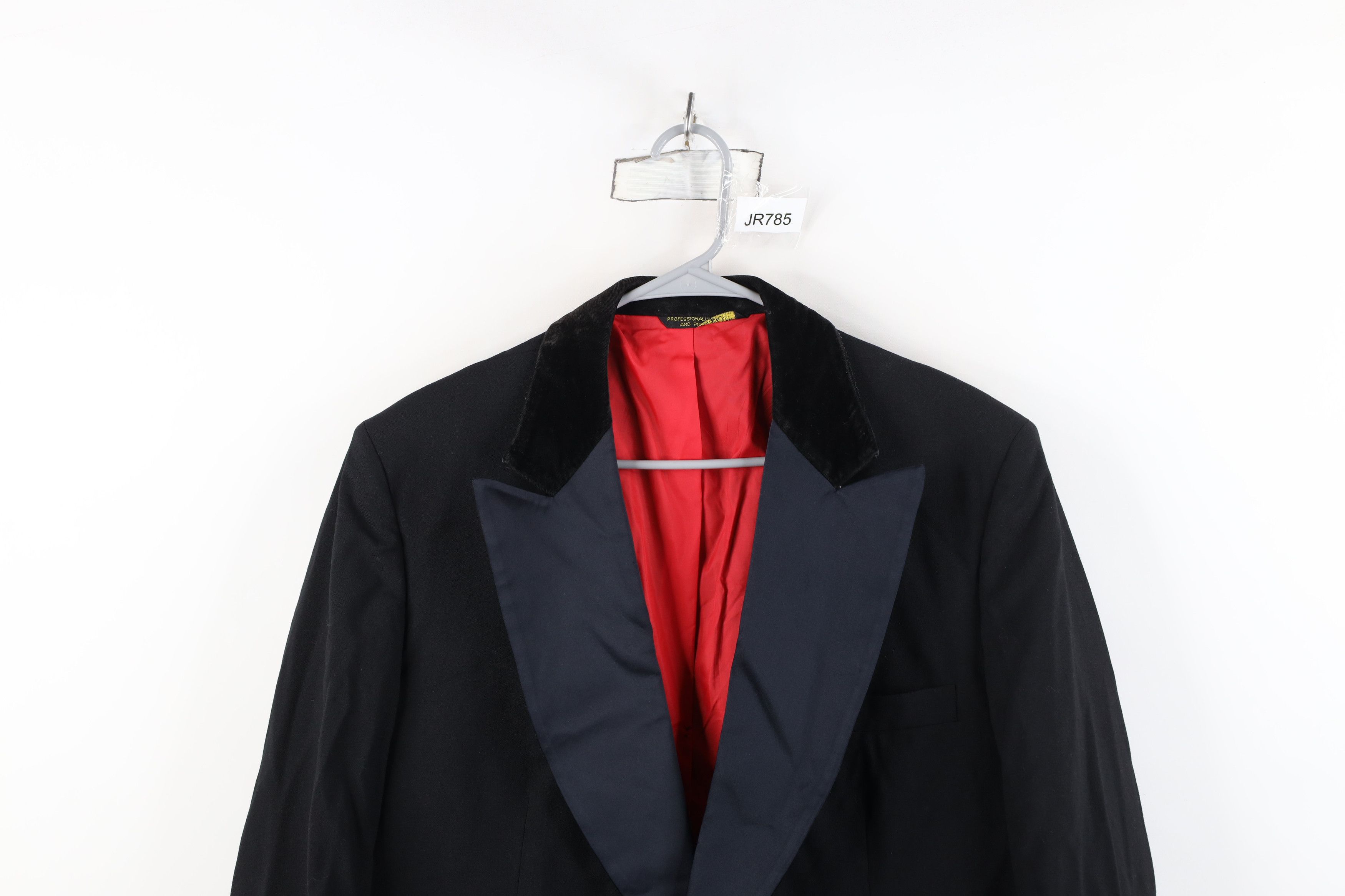 Vintage Vintage 60s 70s Palm Beach Prom Suit Coat Jacket Black USA Size US XL / EU 56 / 4 - 2 Thumbnail