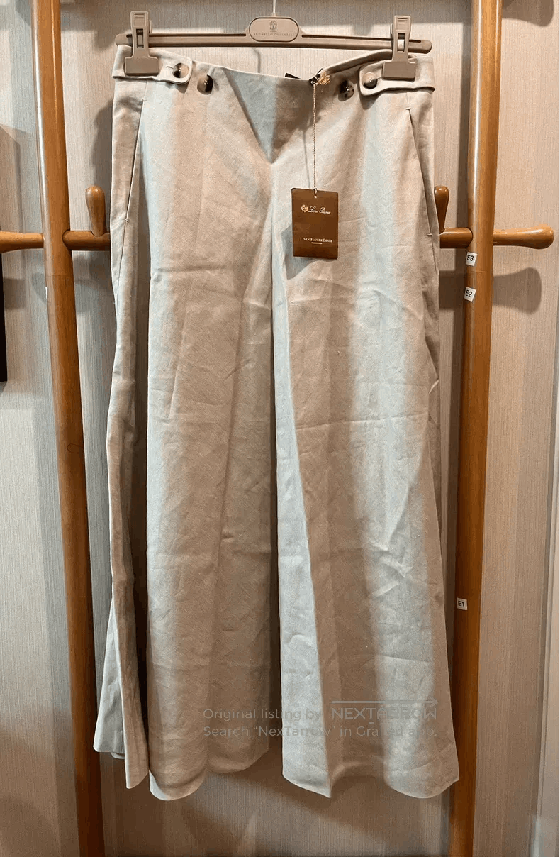 Loro Piana Loro Piana 2024 Linen Skirt Size 28" / US 6 / IT 42 - 2 Thumbnail