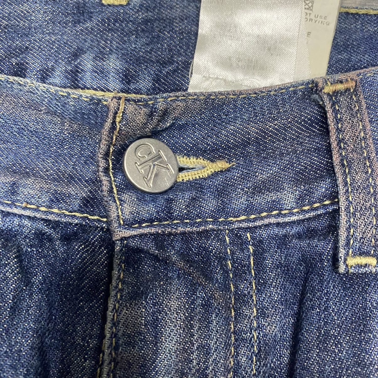 Calvin Klein Sick☠️ CK Vintage Wash Jeans Denim Punk Grunge 90s Size US 32 / EU 48 - 9 Thumbnail