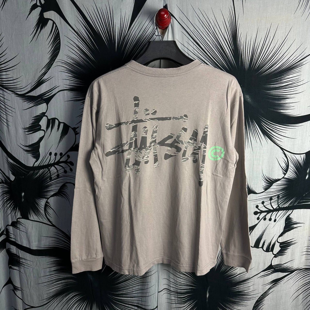 Stussy Vintage Stussy Tiger Stripe Script Camo Long Sleeve T-Shirt Size US L / EU 52-54 / 3 - 1 Thumbnail
