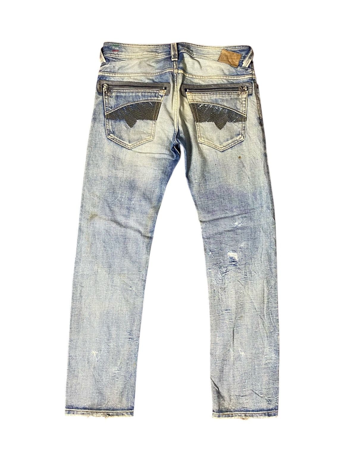 Diesel × Vintage Vintage Diesel Slammer Distressed Denim Size US 34 / EU 50 - 3 Thumbnail