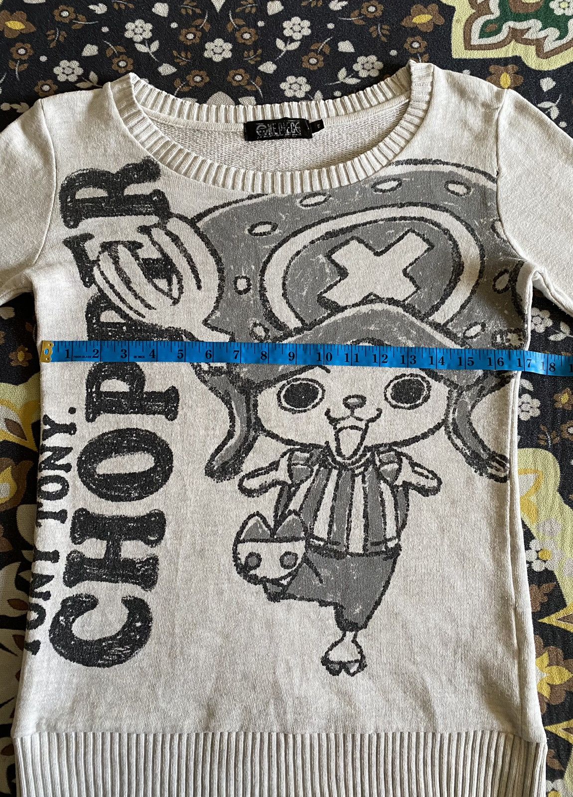 Anime × Japanese Brand × One Piece Vintage Y2k One Piece Anima Japan Sweater/Sweatshirt Size US S / EU 44-46 / 1 - 9 Thumbnail