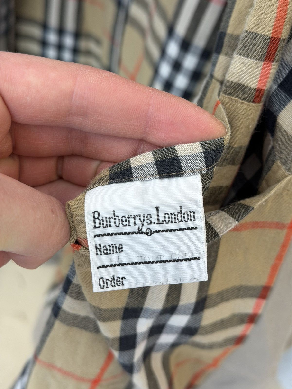 Burberry Vintage 90s Burberry‘s Trenchcoat Made in England Size L Size US L / EU 52-54 / 3 - 10 Thumbnail