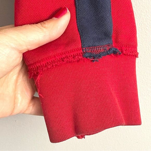 Polo Ralph Lauren Ralph Lauren Hoodie in Red / Blue - Small Size S / US 4 / IT 40 - 10 Thumbnail