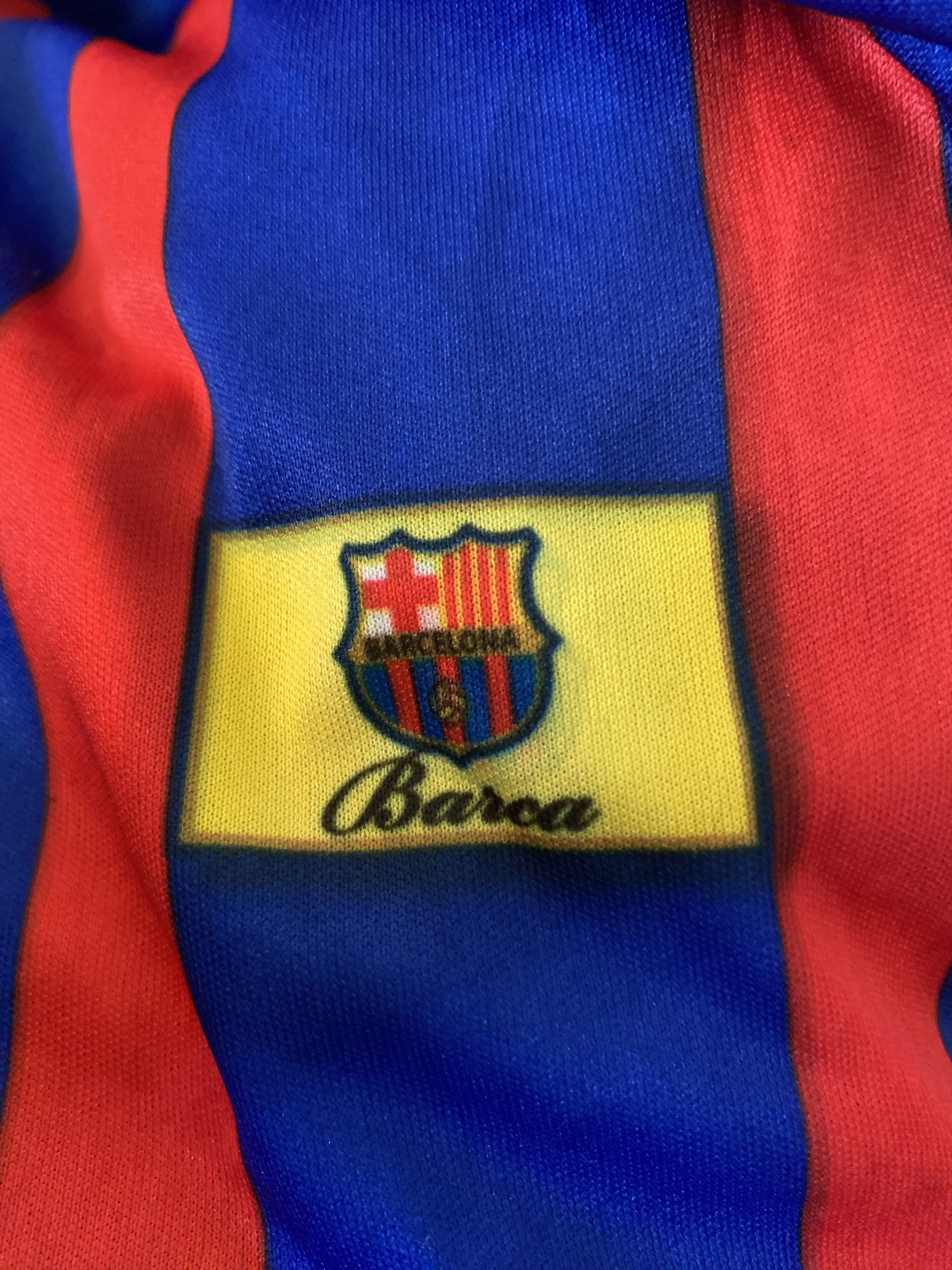 Other Football Jersey F.C BARCELONA - 2011 - 2012 - L - UNIQUE Size US L / EU 52-54 / 3 - 4 Thumbnail