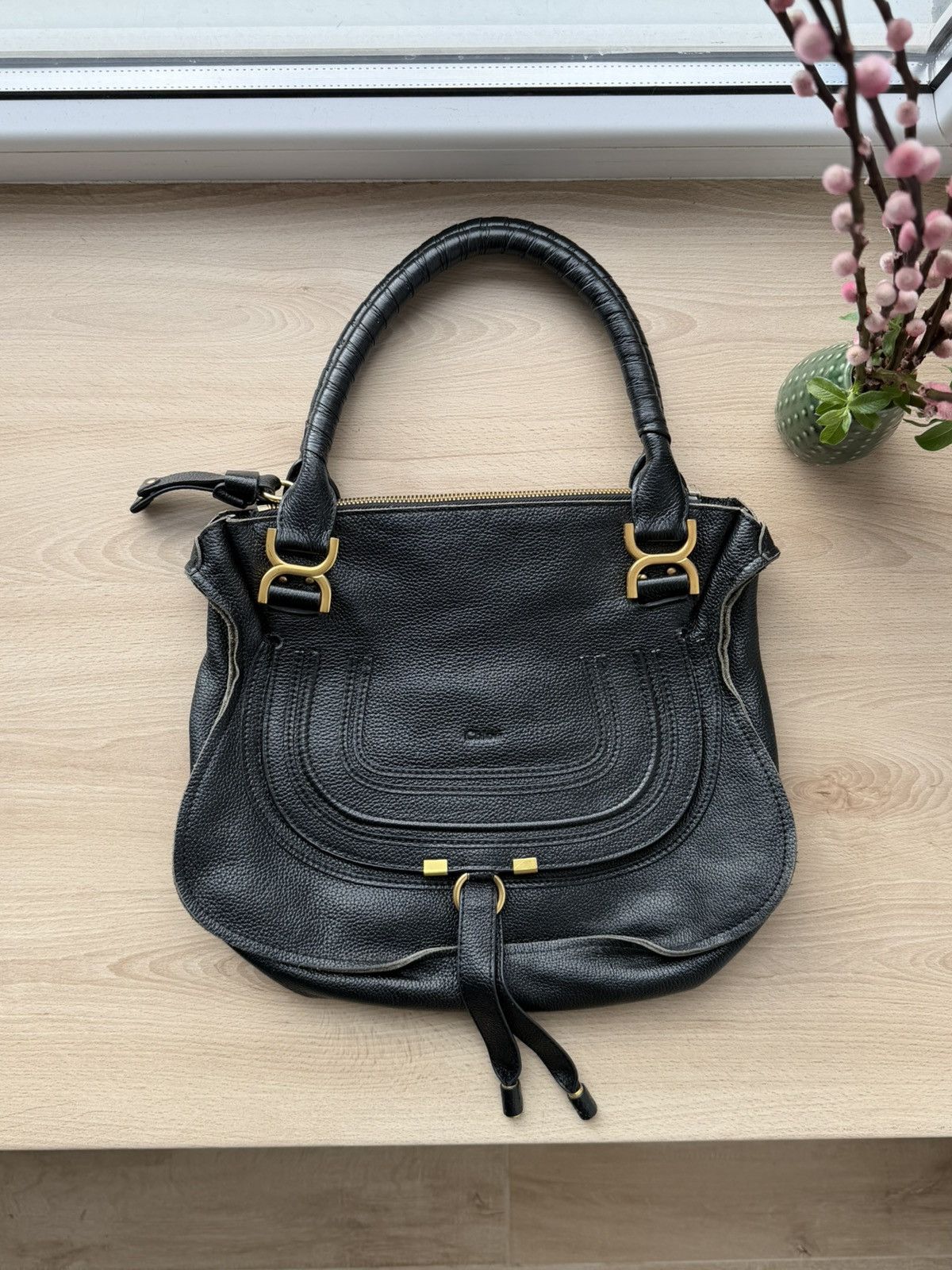 Chloe Chloe Marcie Medium Leather Bag Size ONE SIZE - 4 Thumbnail