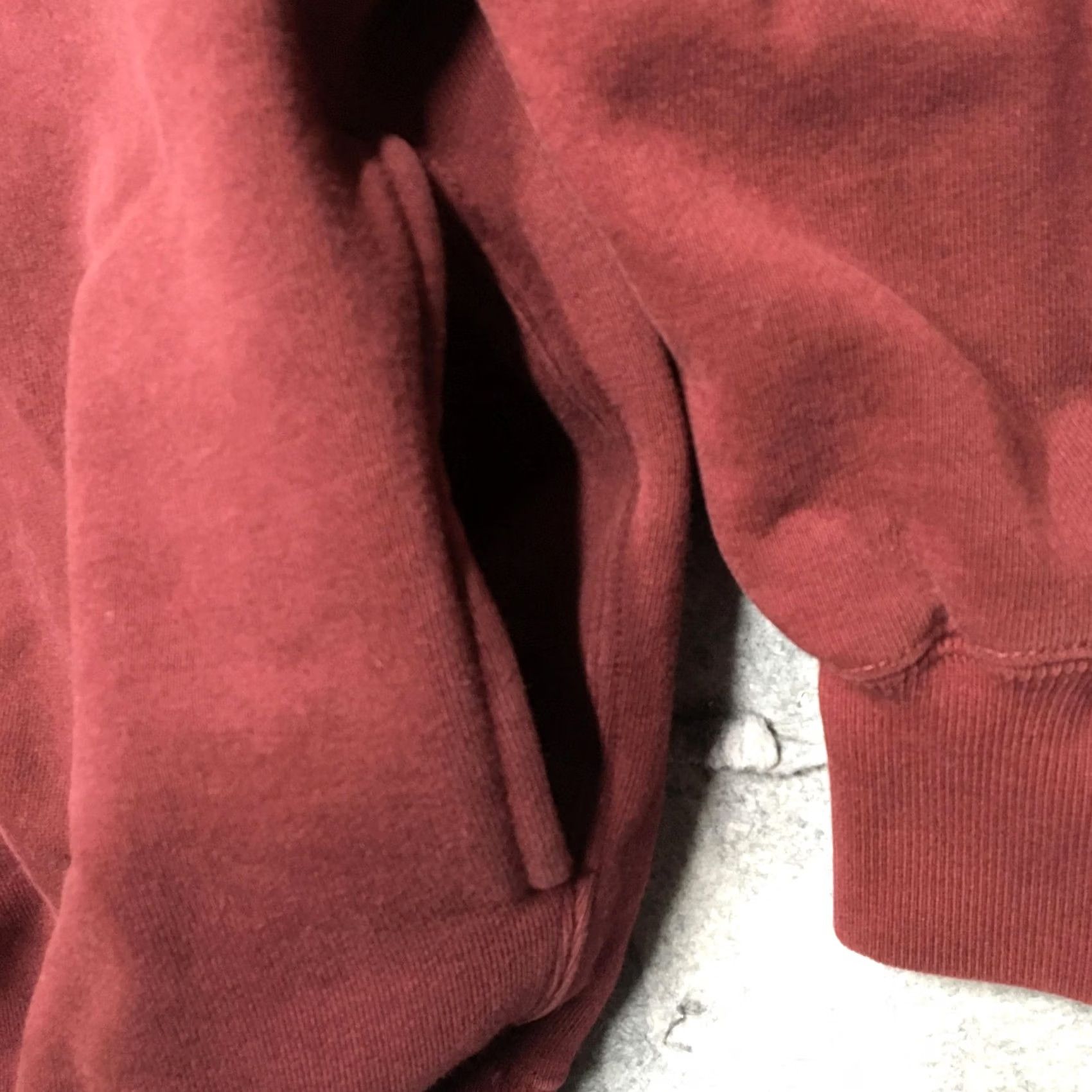 Polo Ralph Lauren Polo Ralph Lauren Sweatshirt Mens Small S Red Fleece Pullover Patch Hoodie/Collared Pocket Shirt? Size US S / EU 44-46 / 1 - 3 Thumbnail