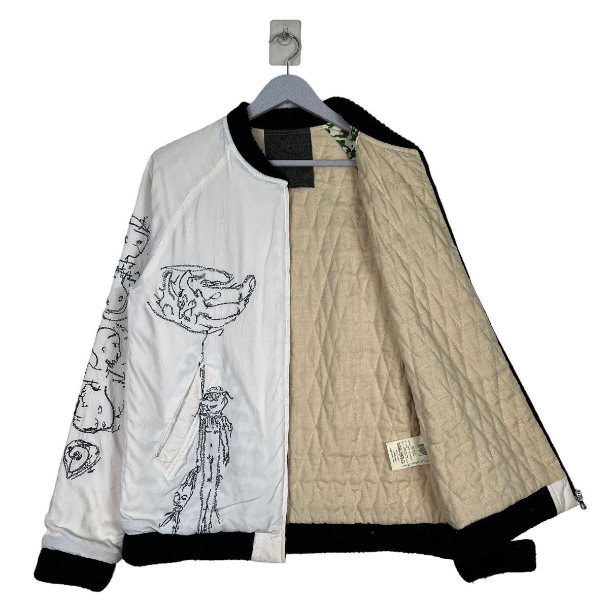 Japanese Brand 🔥 REBIRTH EMBROIDERY BOMBER JACKET MADE IN JAPAN Size US S / EU 44-46 / 1 - 10 Thumbnail