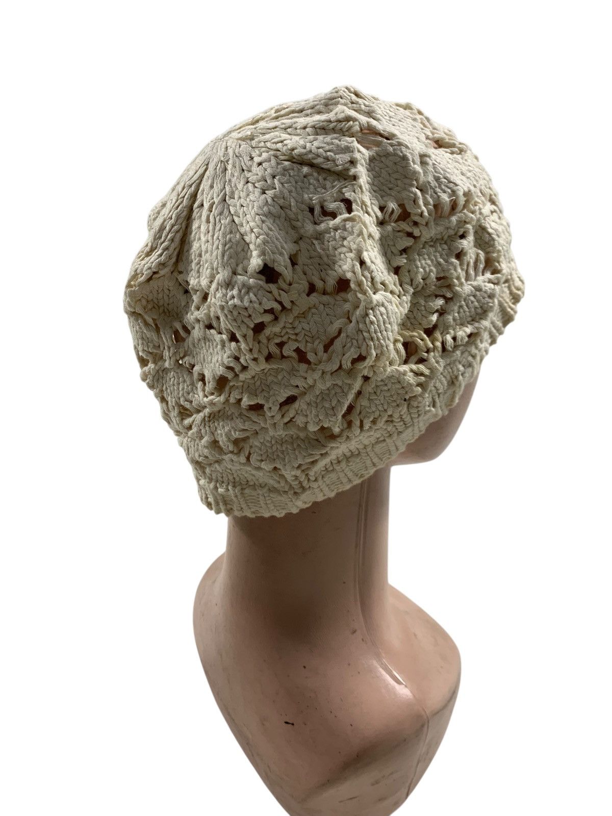 Kapital Crochet knitted beanie hats rare Size ONE SIZE - 3 Thumbnail