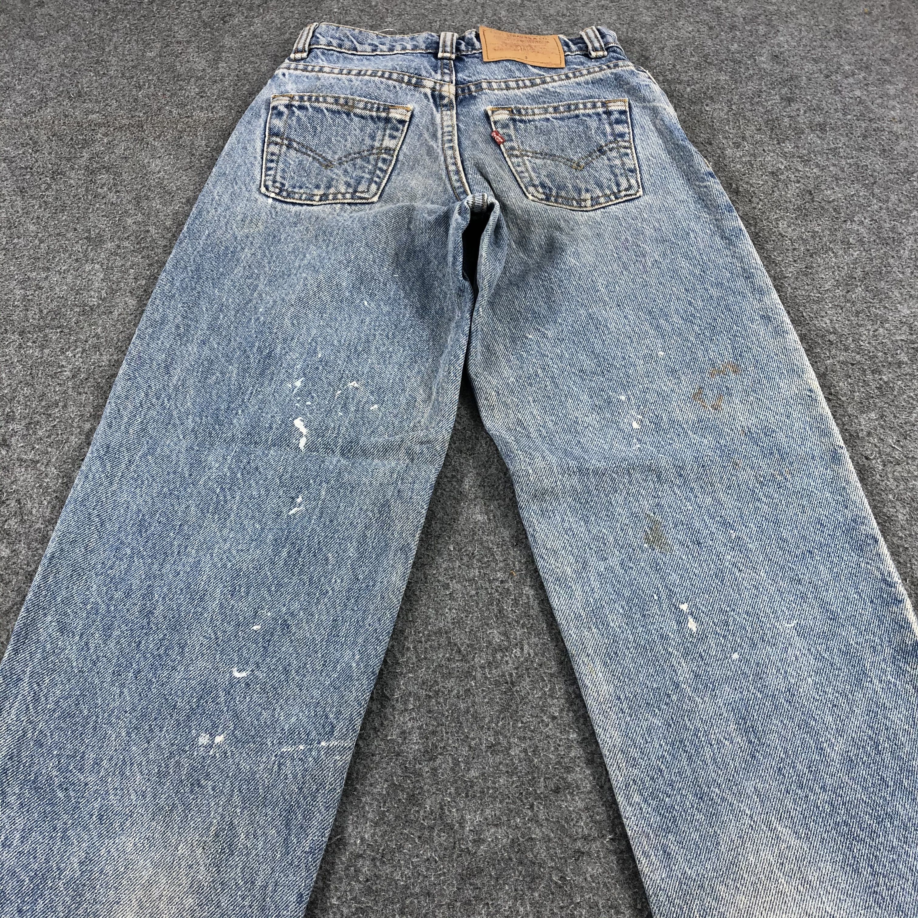 Levi's 80s Vintage Levis Jeans Stone Wash Denim 23 x 24 -J958 Size US 26 / EU 42 - 4 Thumbnail