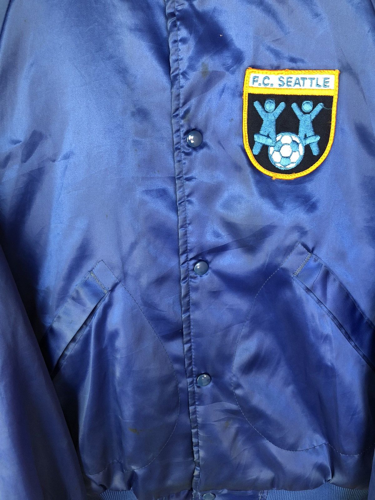 Dunbrooke Vintage 80's Pla Jac by Dunbrooke Network Bomber Jacket Size US S / EU 44-46 / 1 - 3 Thumbnail