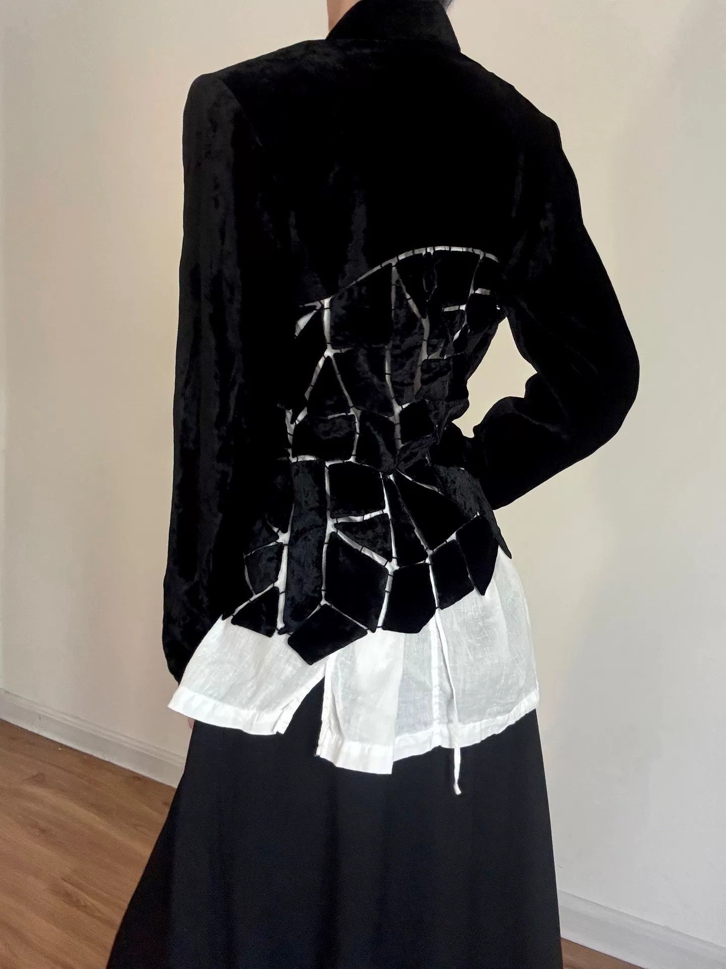 Tsumori Chisato Tsumori Chisato Velvet Patchwork Jacket Size M / US 6-8 / IT 42-44 - 1 Thumbnail