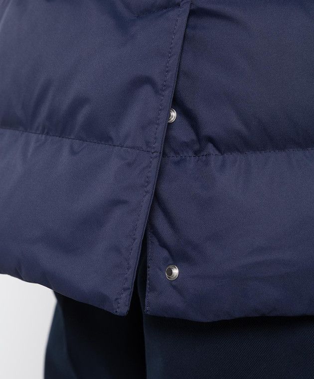 Brunello Cucinelli Jacket in Navy Size US L / EU 52-54 / 3 - 5 Thumbnail