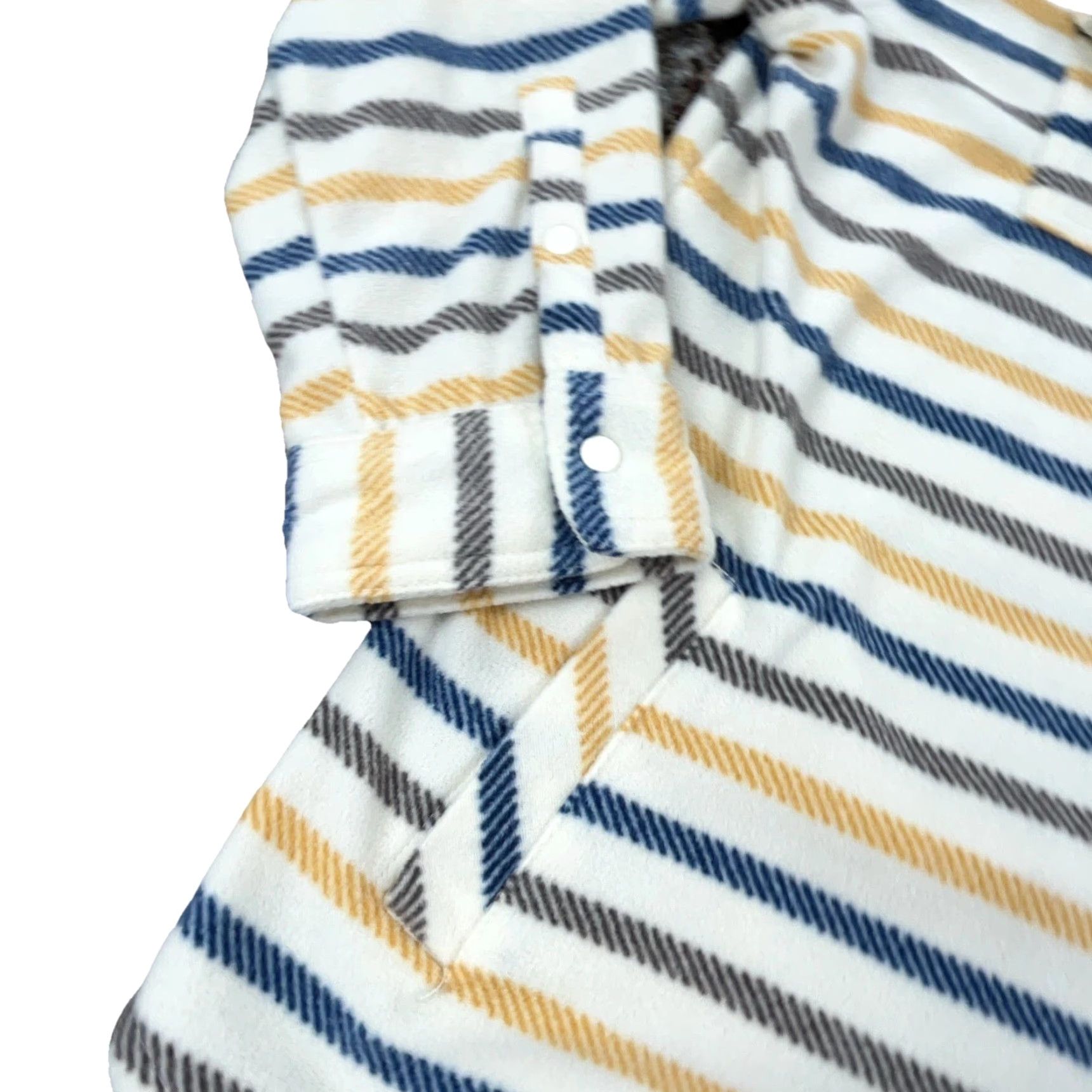 O'Neill O'neill Jacket Shirt Women 2XL White Striped Fleece Unlined Shacket OR Jacket Shirt Women 2XL White Striped Fleece Unlined Shacket Size XXL / US 16-18 / IT 52-54 - 5 Thumbnail