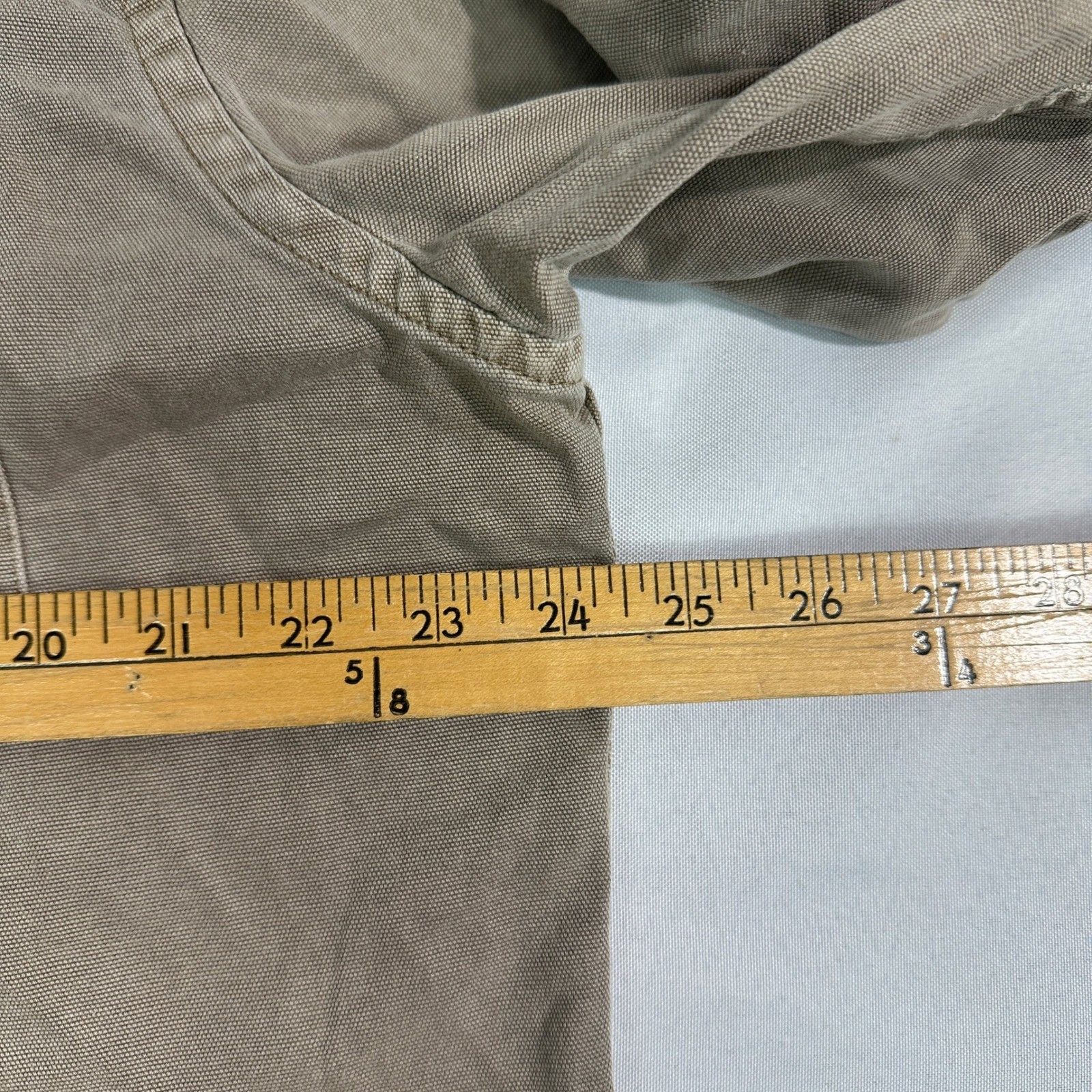 Levi's Levi's Workwear Button Up Shirt Men's XL Tan Canvas Utility Size US XL / EU 56 / 4 - 6 Thumbnail
