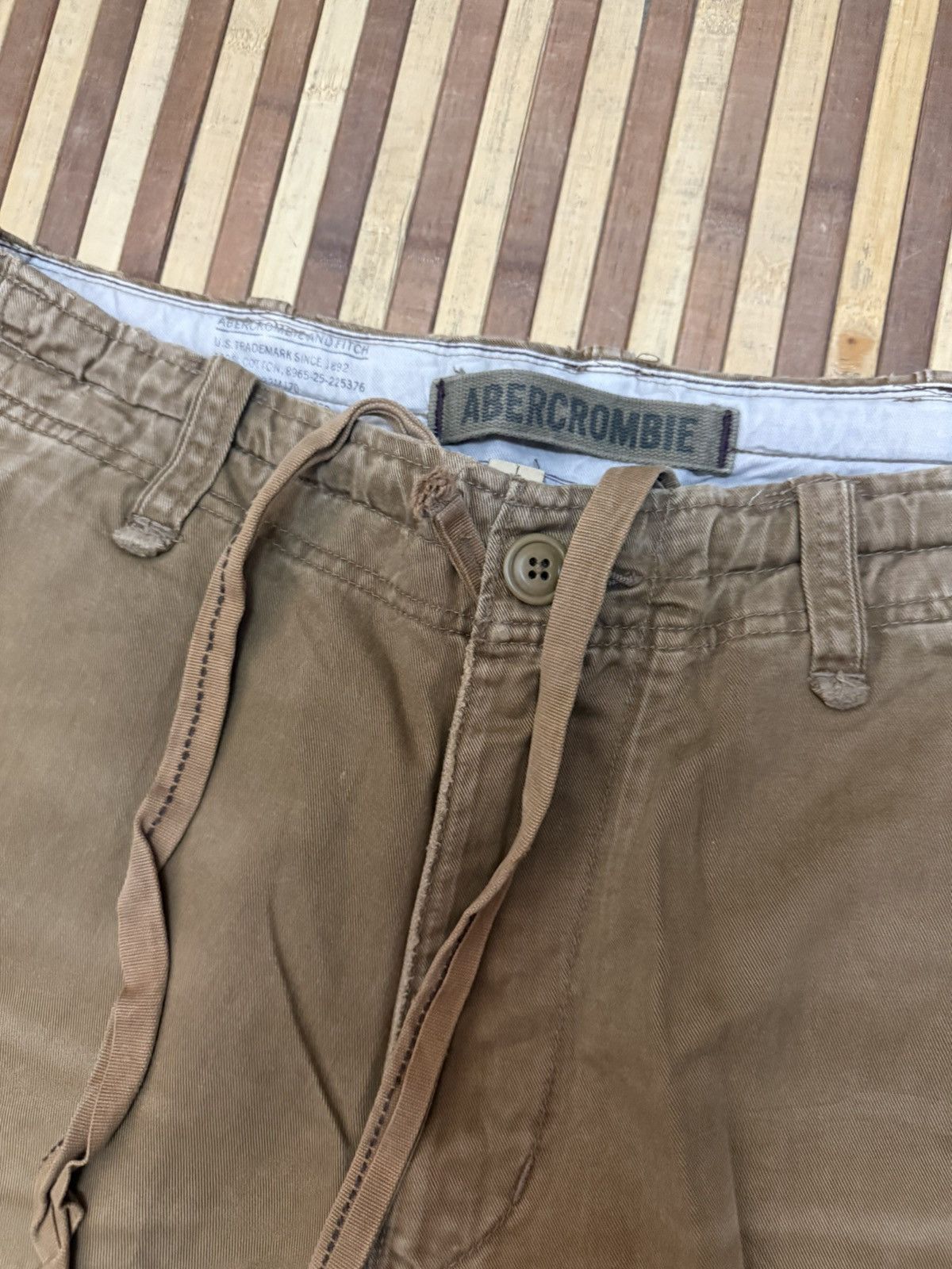 Abercrombie & Fitch Vintage Abercrombie & Fitch Cargo Pants W32 Y2K Baggy Size US 32 / EU 48 - 6 Thumbnail