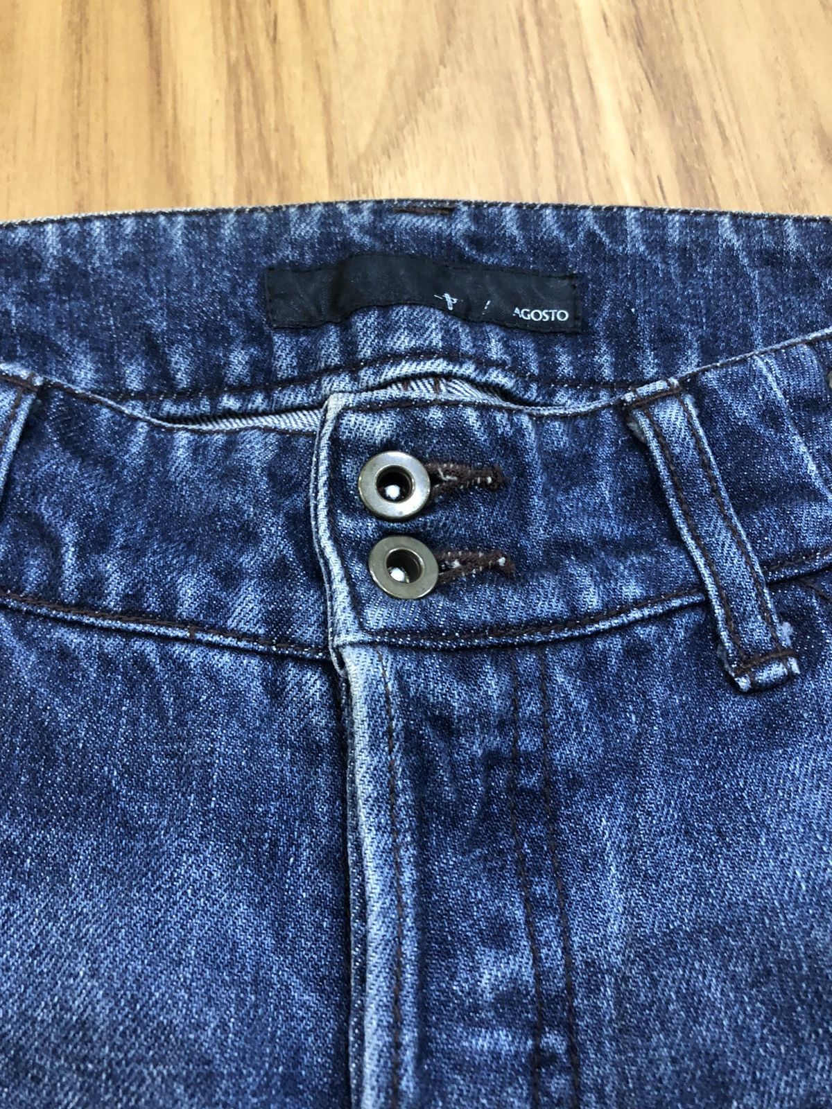 Japanese Brand Made in Japan Agosto Studded Denim Pant Size US 30 / EU 46 - 5 Thumbnail