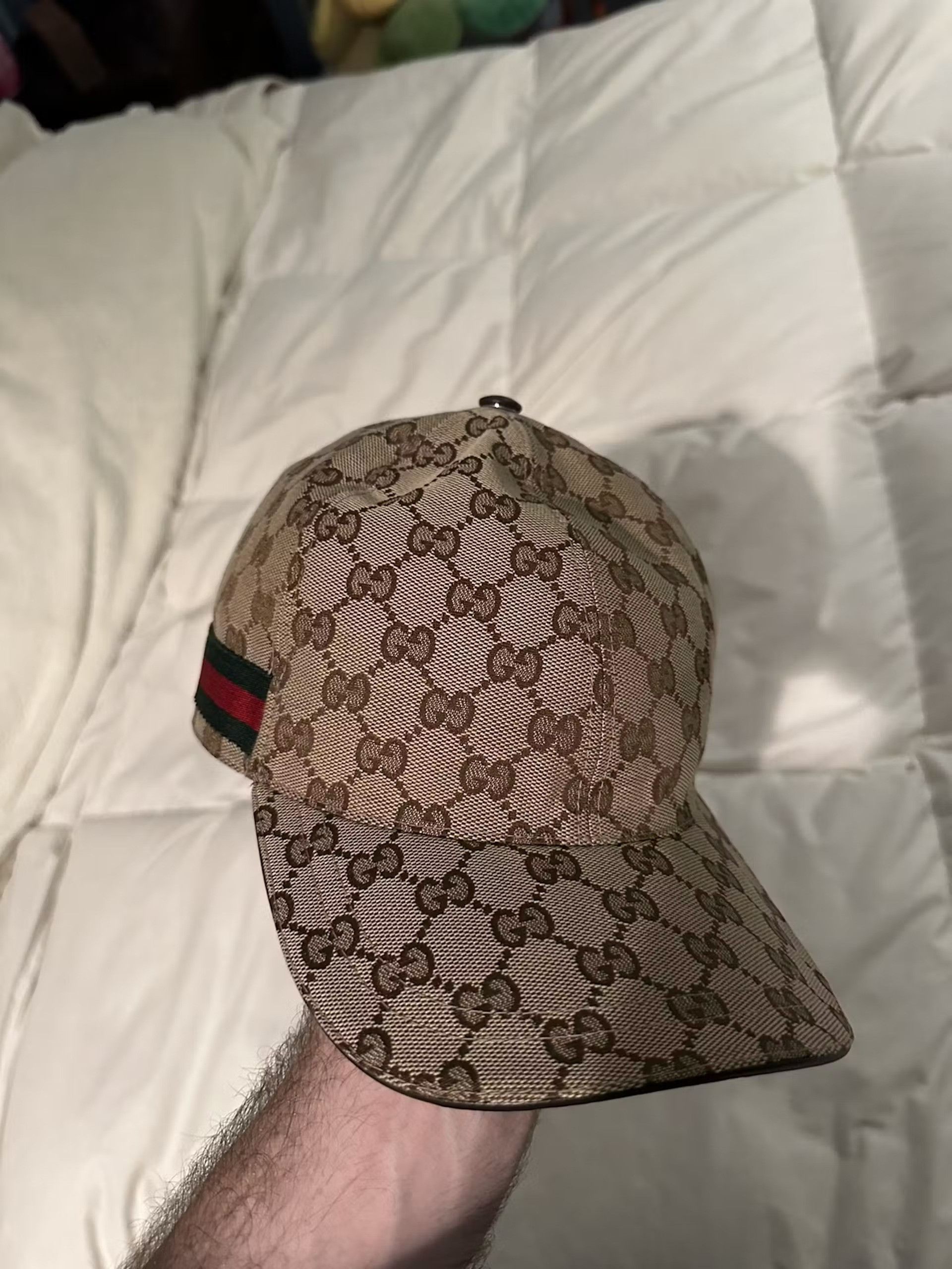 Gucci Gucci GG Canvas Baseball Cap Hat Size Large Size ONE SIZE - 1 Thumbnail