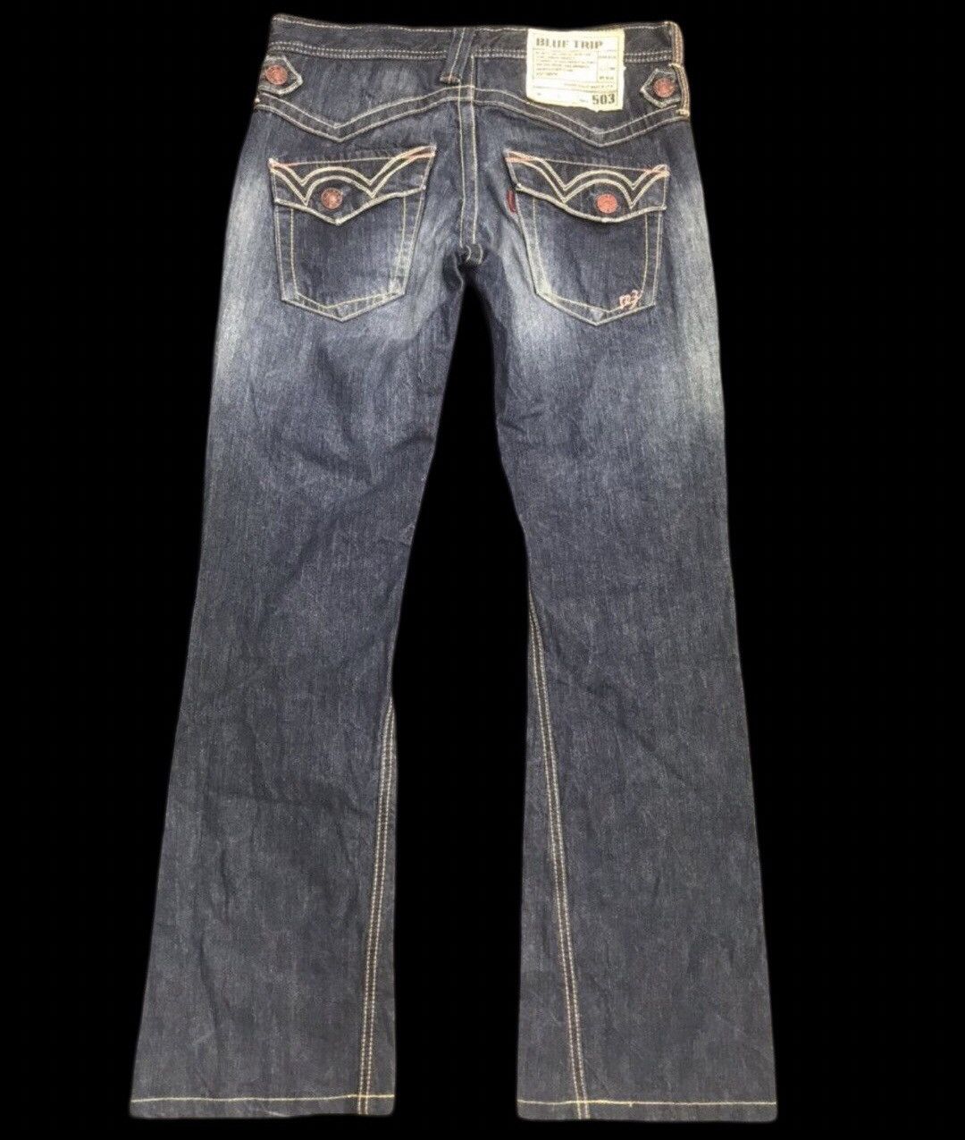 Edwin Flare EDWIN 503 Low Rise Jeans Size US 31 - 2 Thumbnail