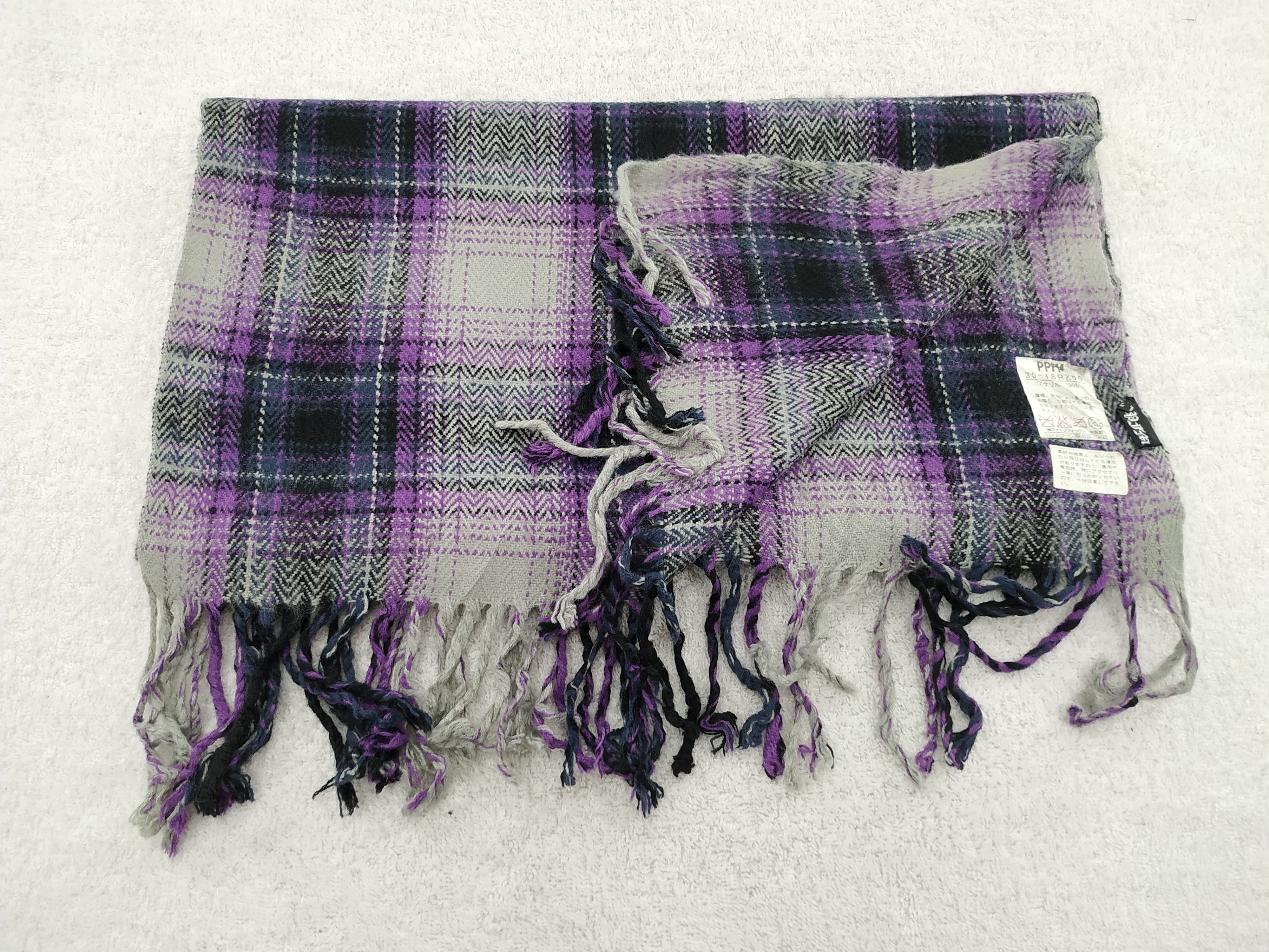 PPFM Vintage PPFM Scarf/Muffler/Neckwear MF391A Size ONE SIZE - 4 Thumbnail