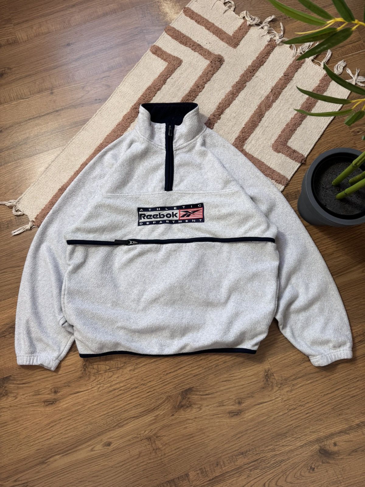 Reebok × Vintage VINTAGE REEBOK BIG LOGO 2000s FLEECE SWEATSHIRT Size US M / EU 48-50 / 2 - 1 Thumbnail