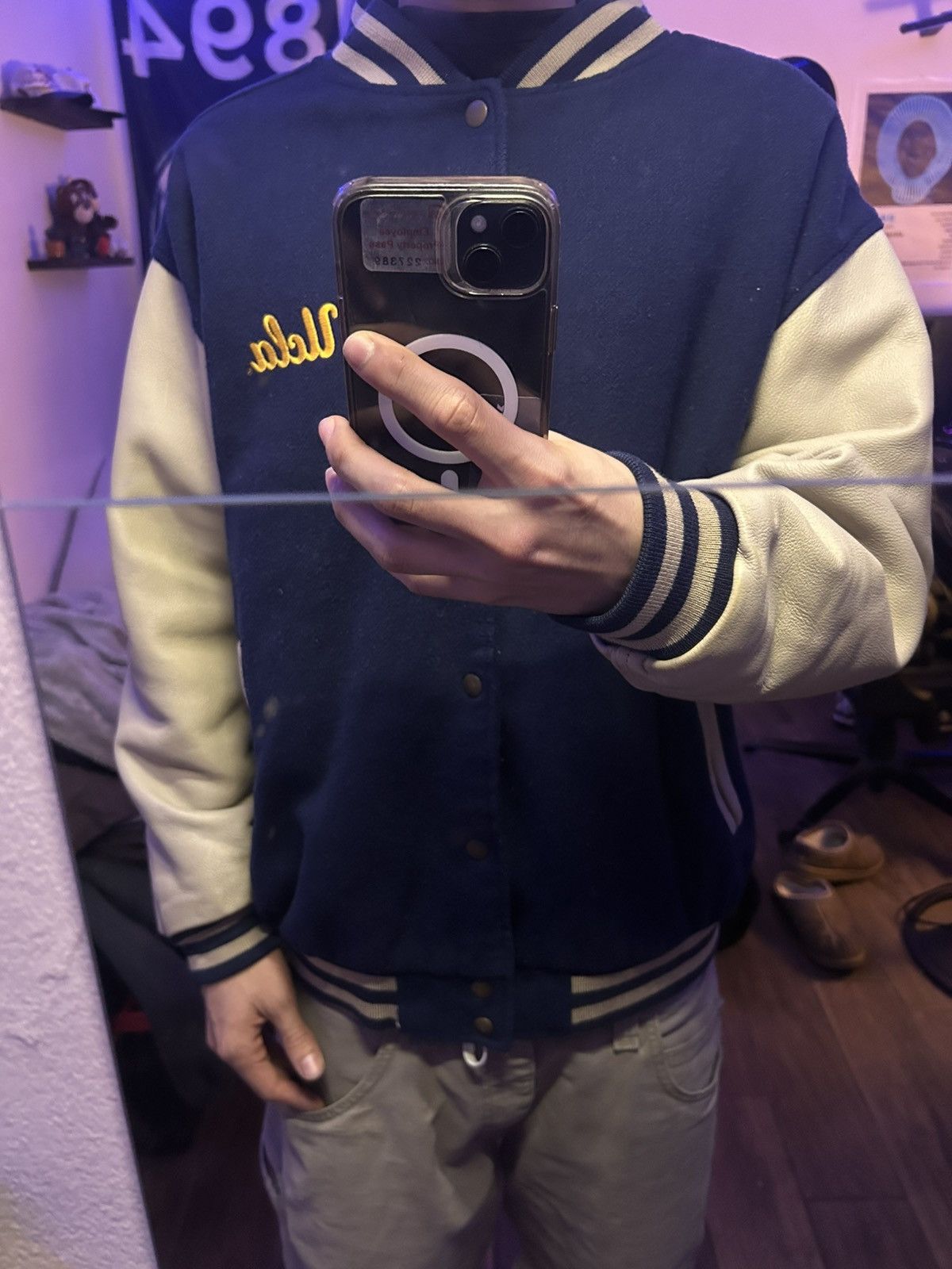 Vintage Vintage UCLA Varsity Jacket Size US L / EU 52-54 / 3 - 3 Thumbnail