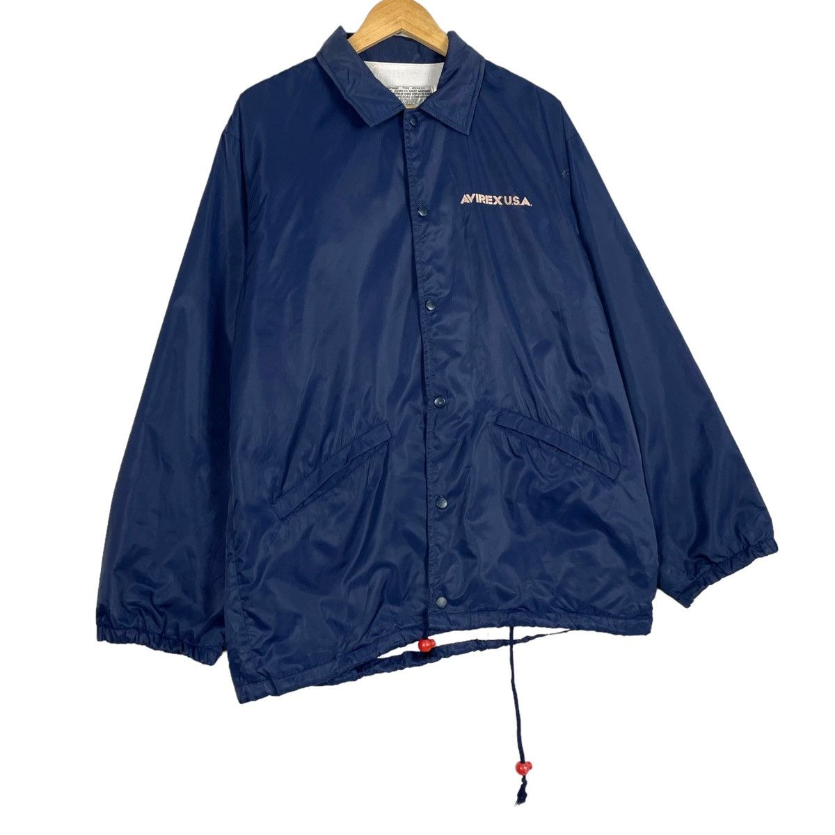 Aviator Nation × Avirex 💥AVIREX RENO AIR FORCE SNAP WINDBREAKER JACKET Size US XL / EU 56 / 4 - 4 Thumbnail