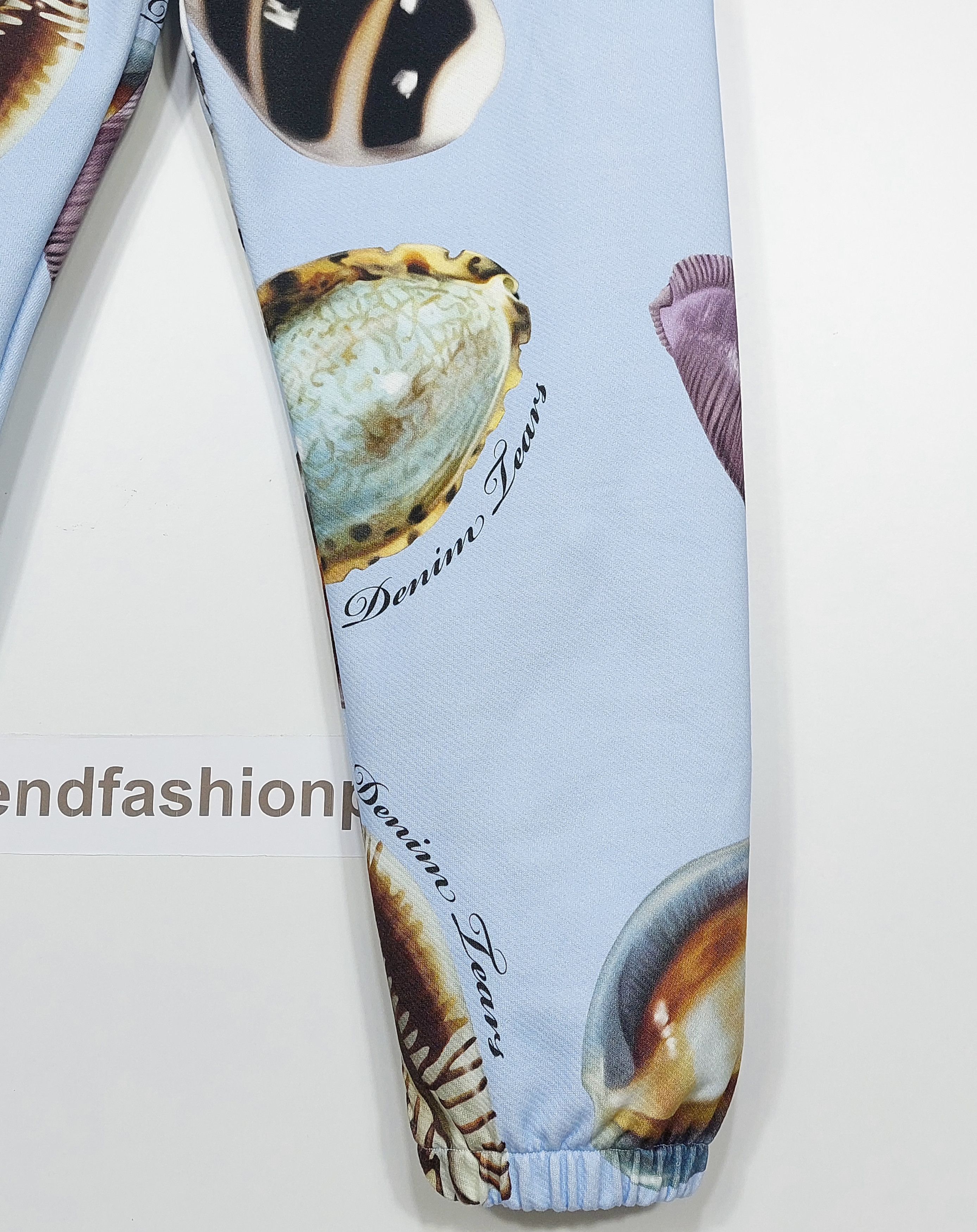DENIM TEARS shell sweatpants - baby blue L Size US 34 / EU 50 - 7 Thumbnail