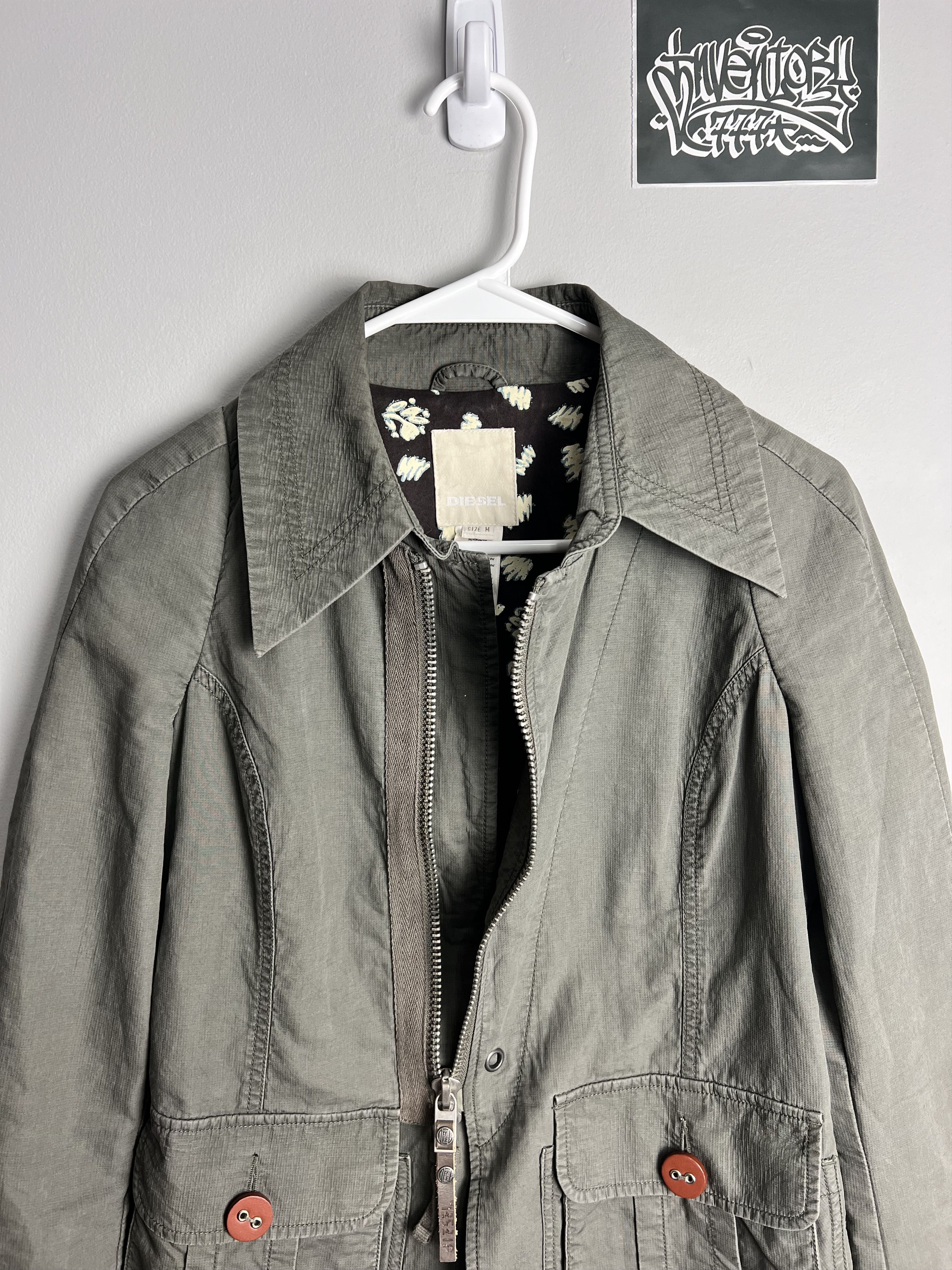Diesel Diesel - JaPunk Zip Jacket Size M / US 6-8 / IT 42-44 - 3 Thumbnail