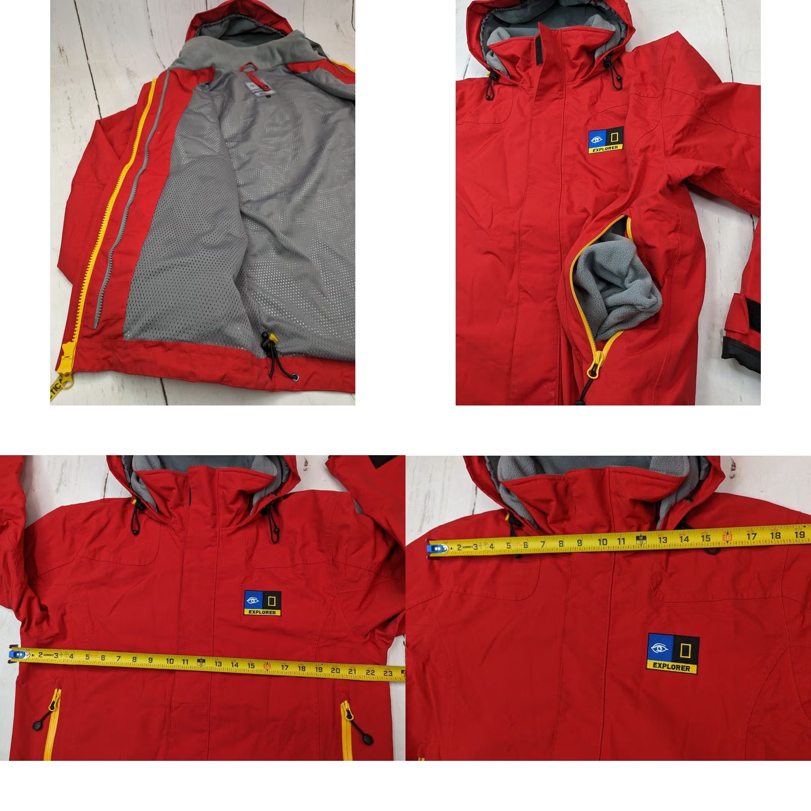 Vintage Ship to Shore Jacket Mens S Red Explorer Parka Winter Cold Layer System Hooded Size US S / EU 44-46 / 1 - 8 Thumbnail