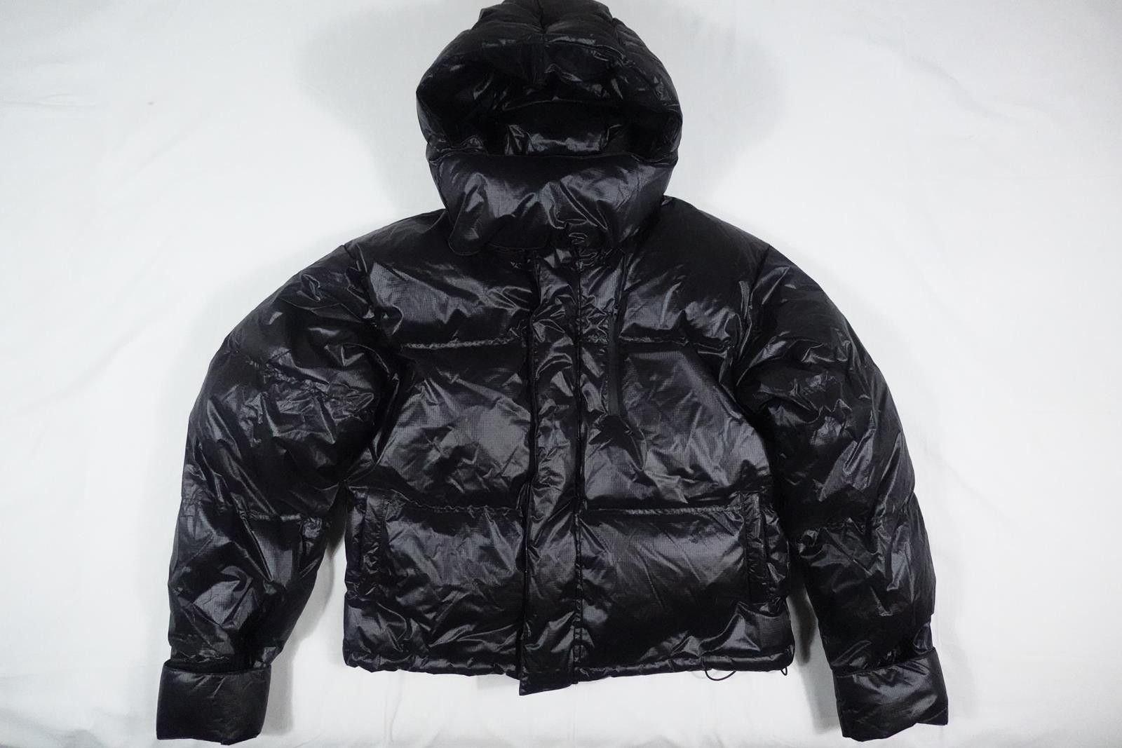 Trendt Vision Trendt Vision Jacket Puffer Black Down Bomber Boxy NWT M Size US M / EU 48-50 / 2 - 1 Thumbnail