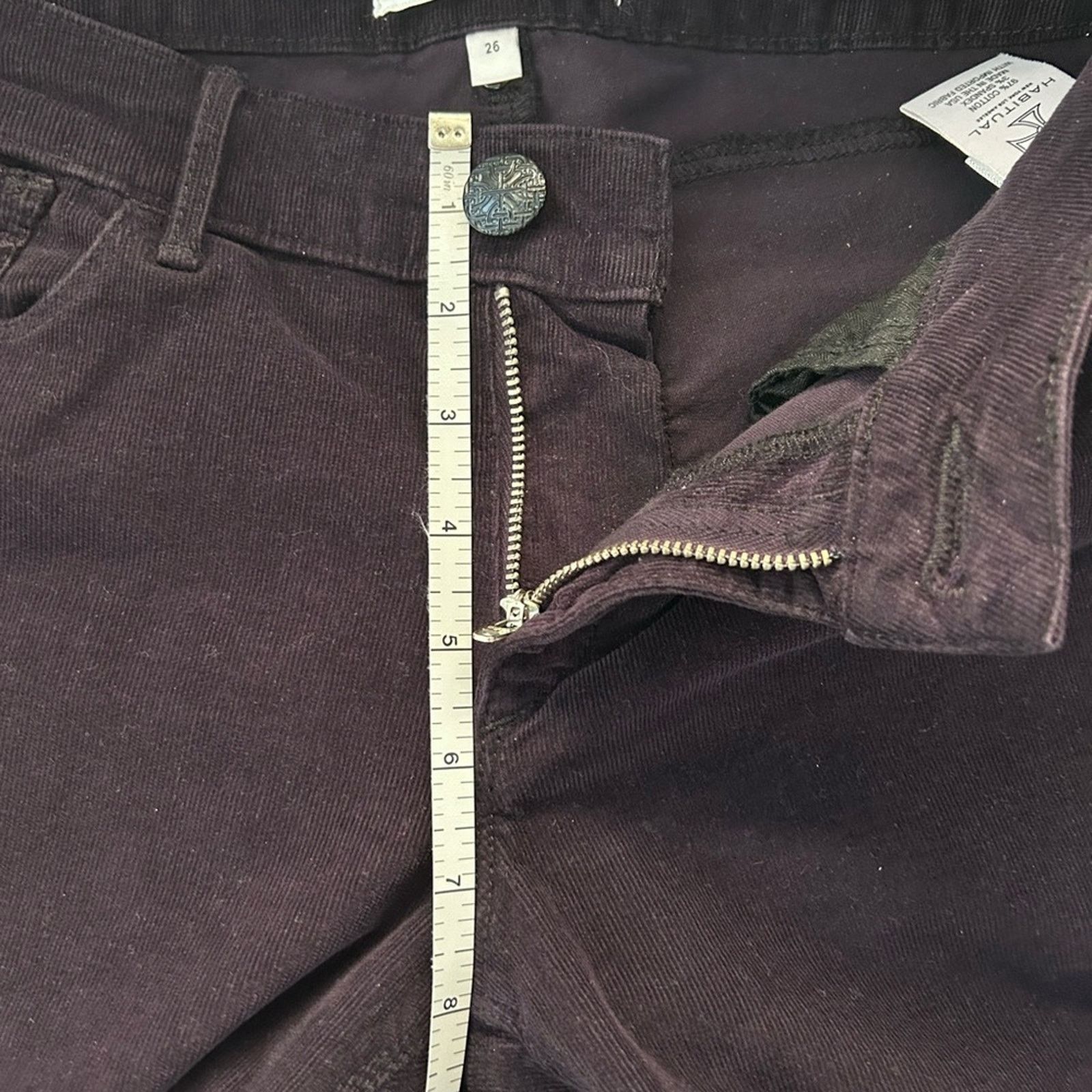 Designer Habitual Angelina Cigarette Women's Jeans Size 26 plum Size 26" / US 2 / IT 38 - 5 Thumbnail