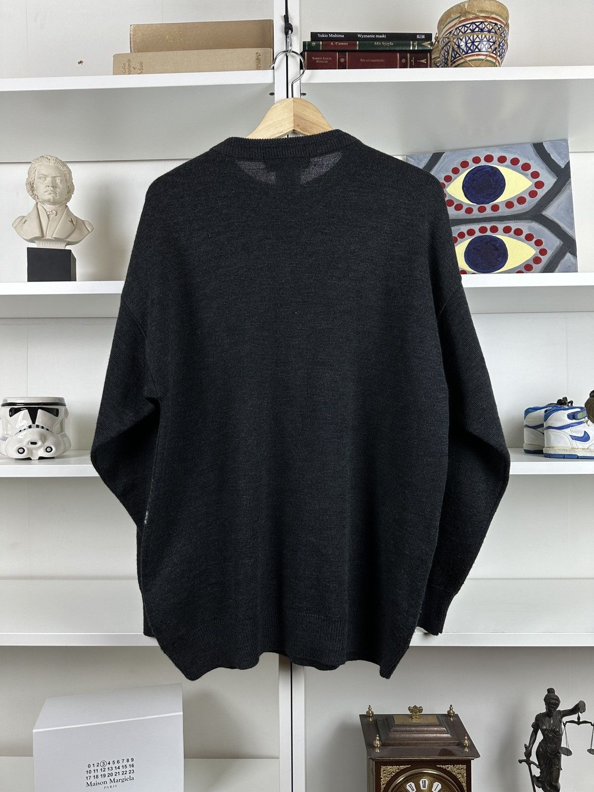 Carlo Colucci Vintage 90s embroided art jumper knit Size US L / EU 52-54 / 3 - 5 Thumbnail
