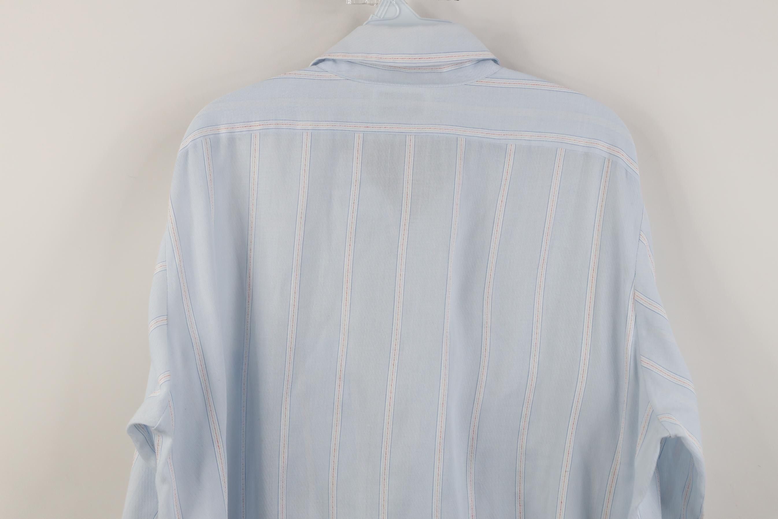 Vintage Vintage 70s Streetwear Collared Button Shirt Blue USA Size US M / EU 48-50 / 2 - 11 Thumbnail