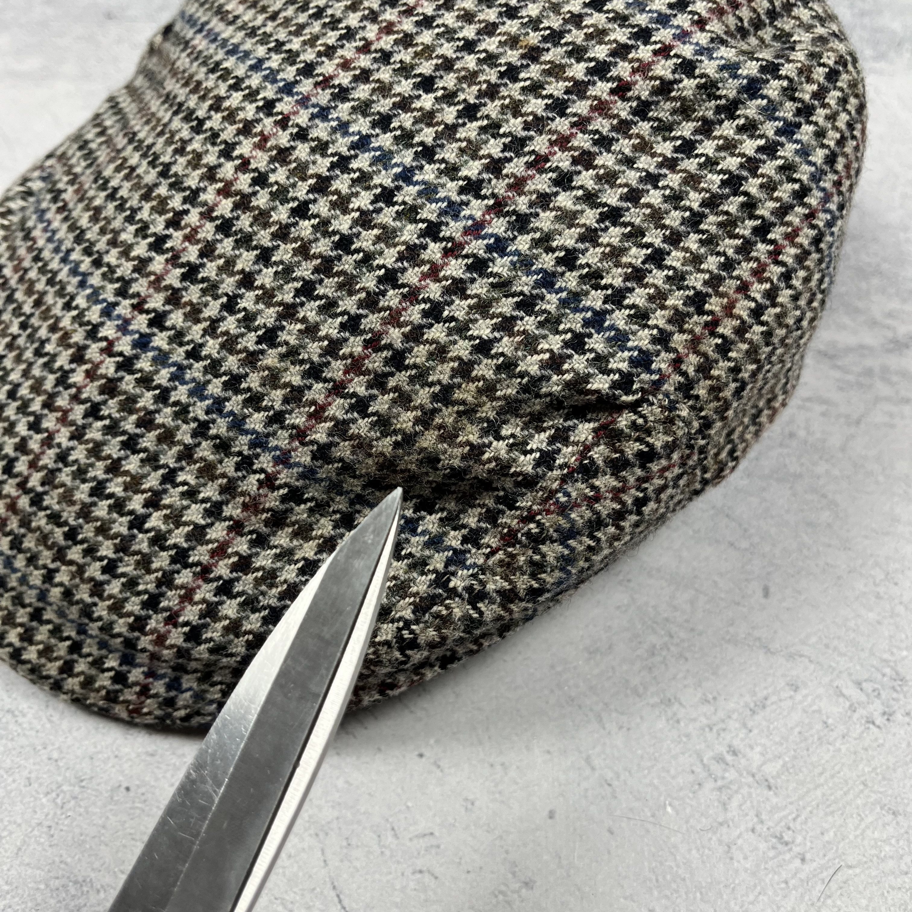 Barbour Vintage Barbour Wool Flat Cap 90’s Size ONE SIZE - 6 Thumbnail