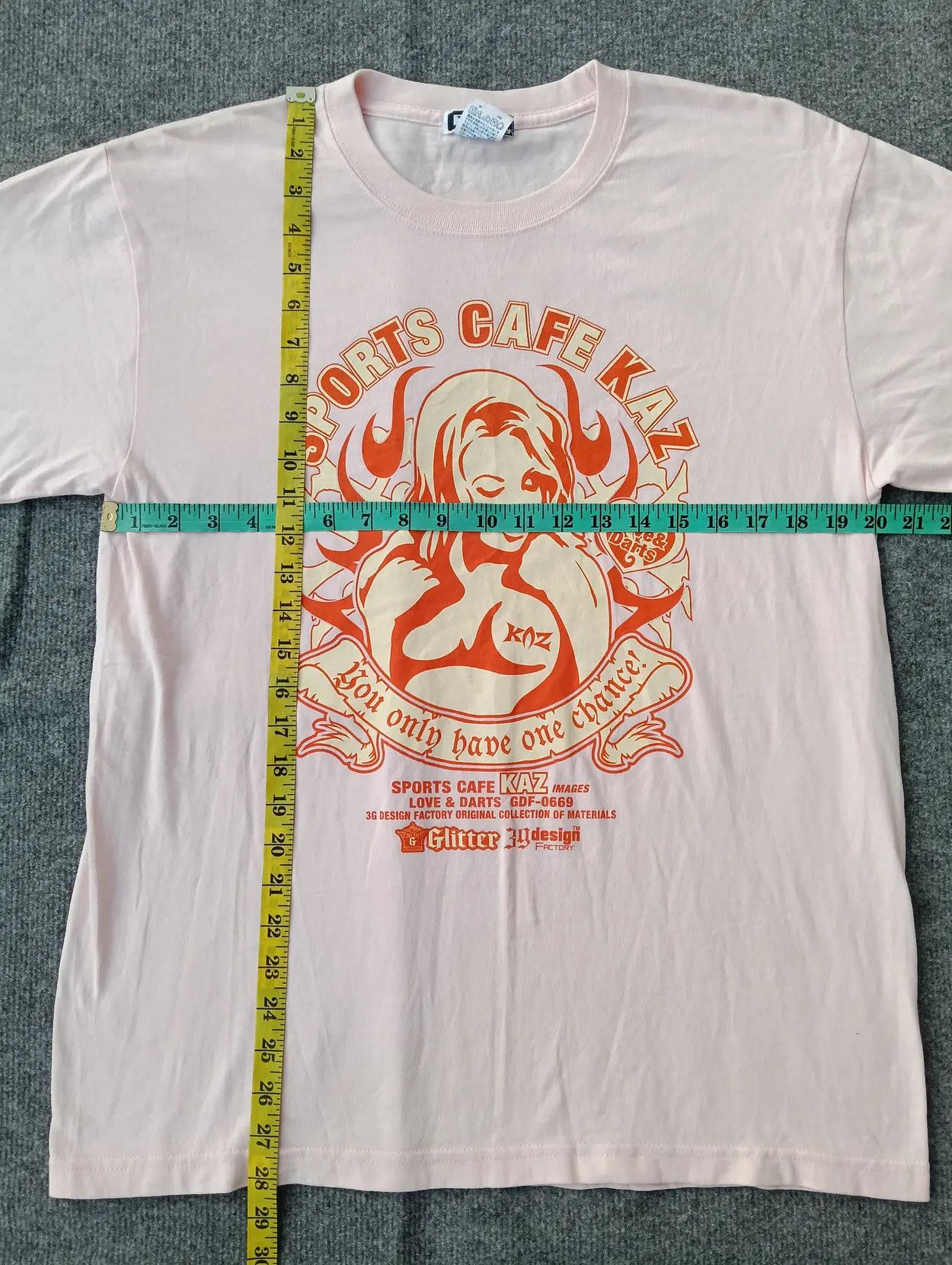 Japanese Brand Y2K japanese streetwear pin up Girl tshirts. Size US L / EU 52-54 / 3 - 4 Thumbnail