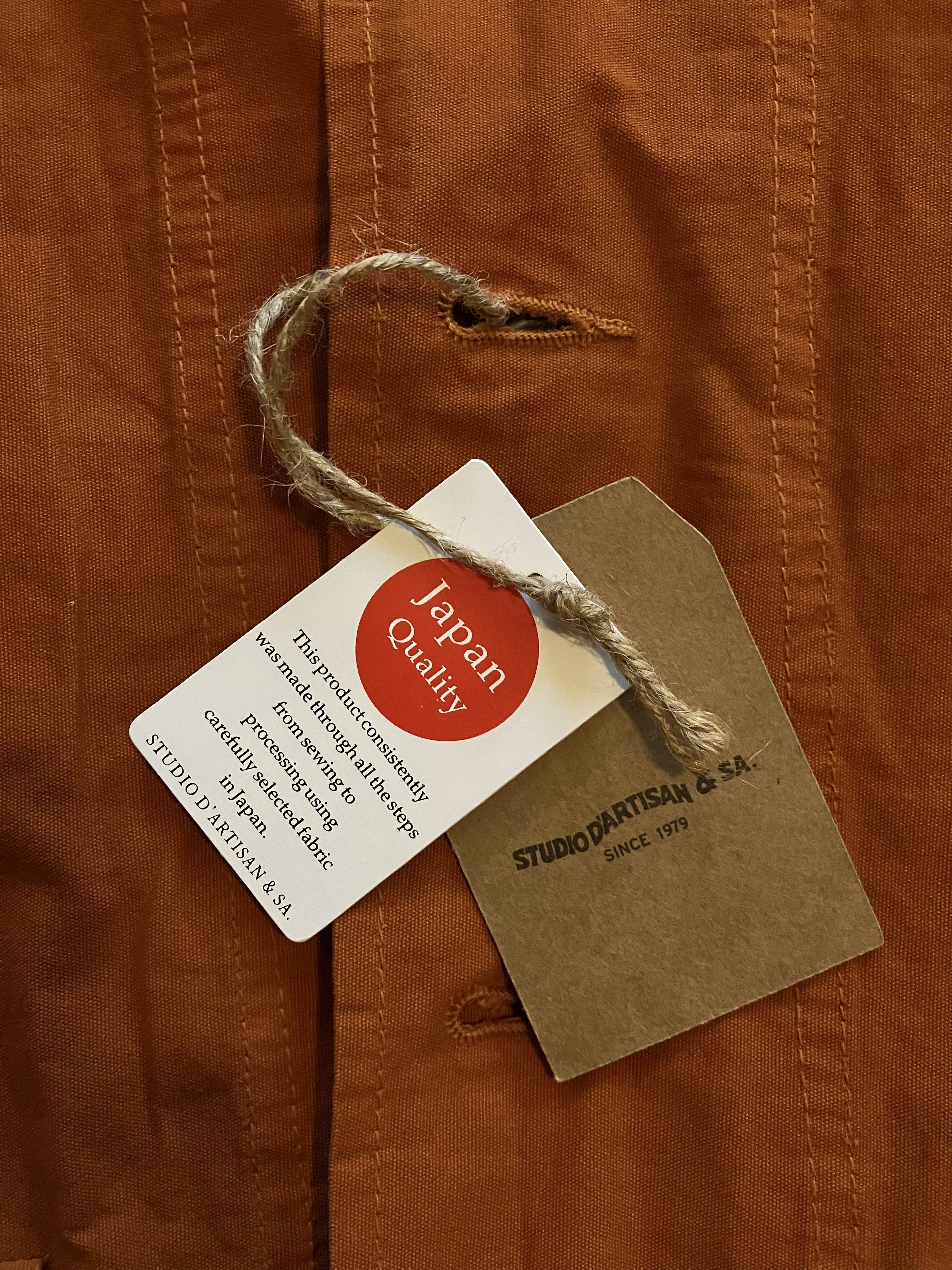 Studio D'Artisan STUDIO D'ARTISAN MARU SANKAKU PEKE TWILL ANORAK WB-4004 Size US M / EU 48-50 / 2 - 5 Thumbnail