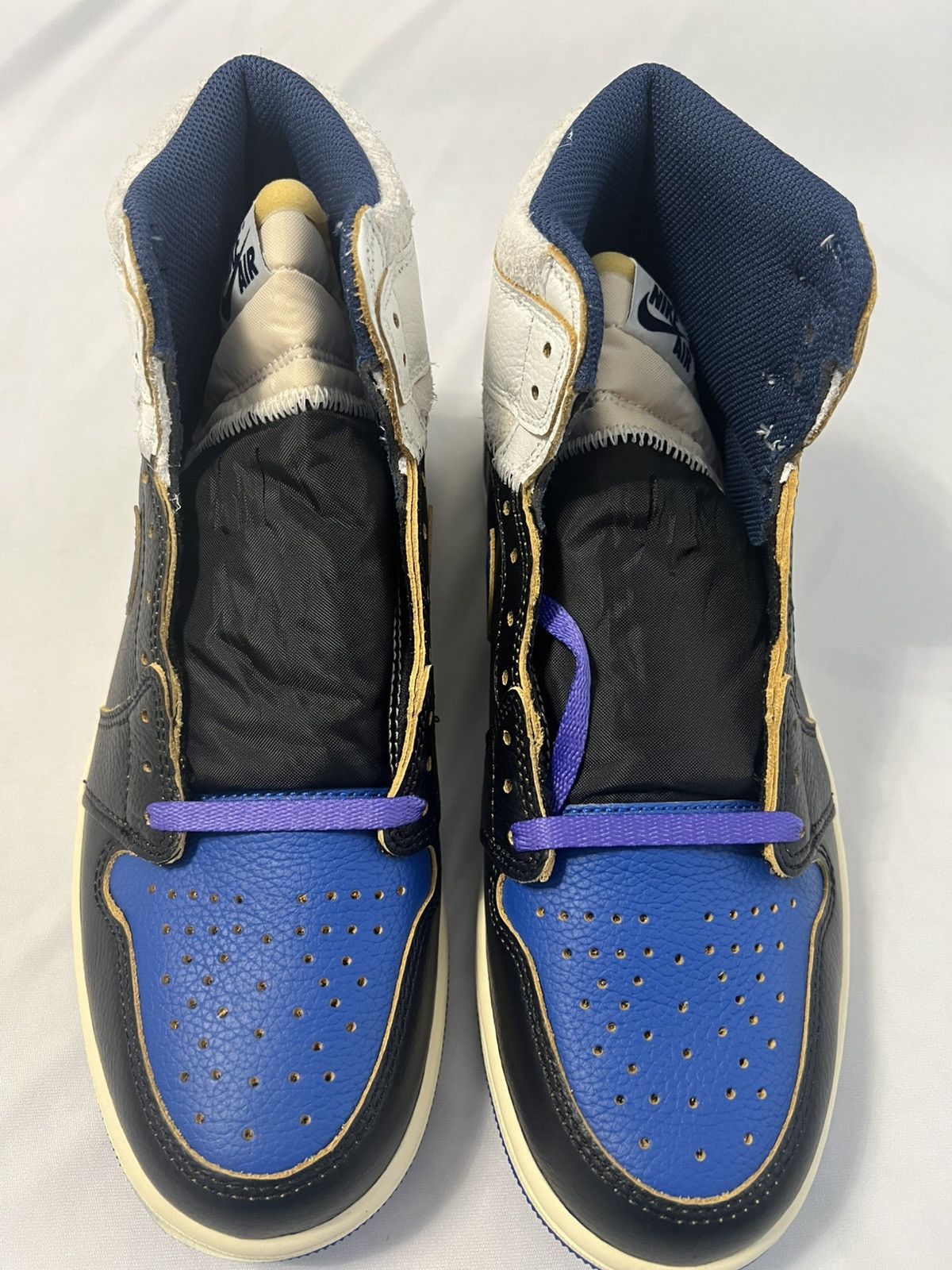 Jordan Brand × Union LA Jordan 1 Retro High OG SP Fragment x Union LA Sport Royal Size US 9 / EU 42 - 3 Thumbnail