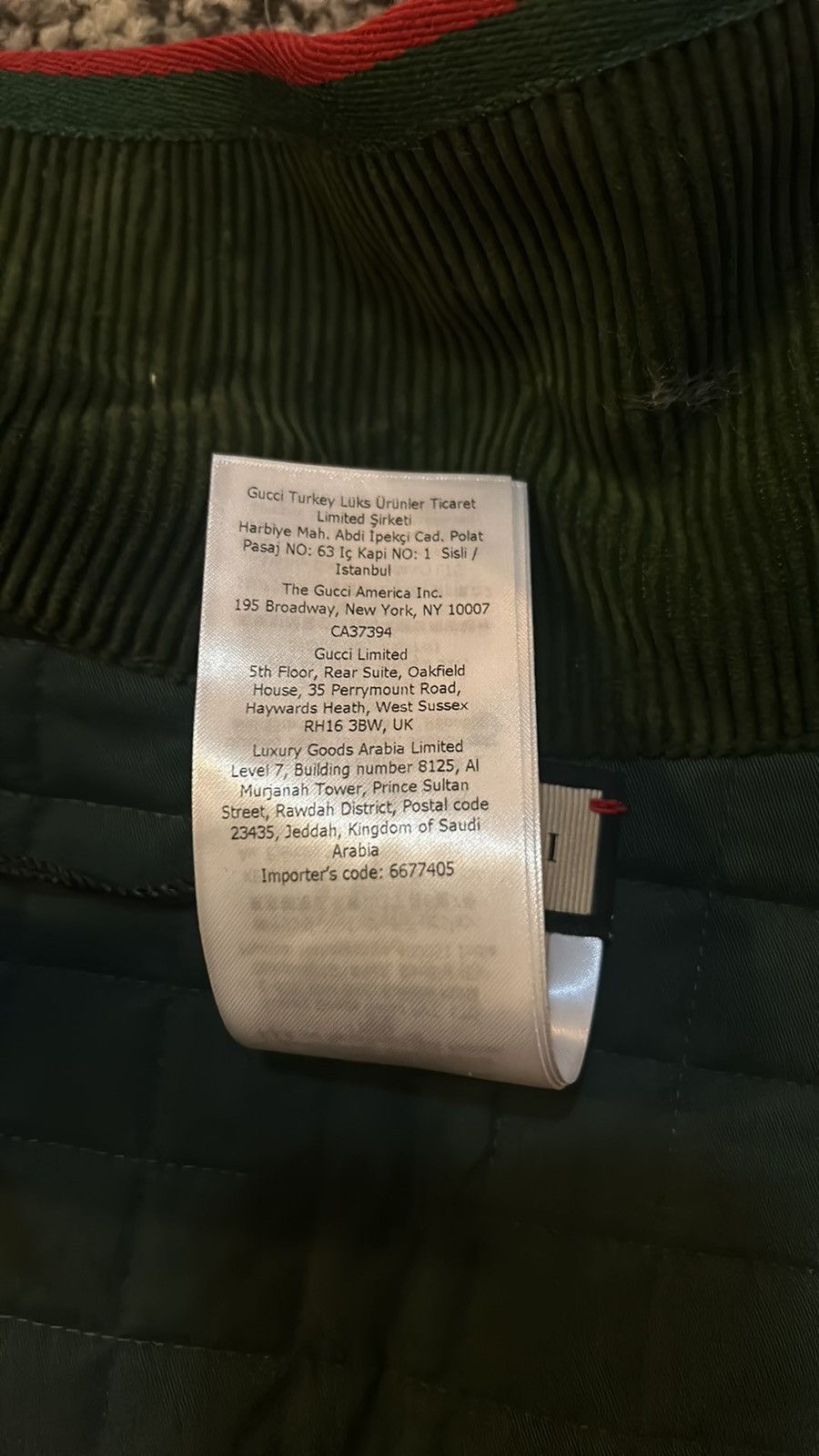 Gucci Gucci Pet Coat With Interlocking G In Red Size ONE SIZE - 7 Thumbnail
