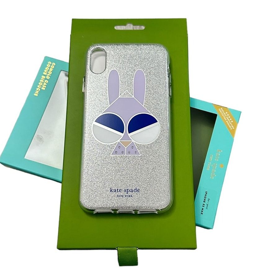 Kate Spade kate spade new york Glitter Monkey Bunny iPhone XS Max Case Size ONE SIZE - 7 Thumbnail
