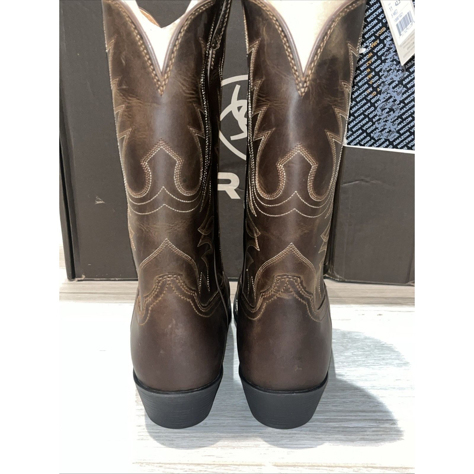 Ariat Ariat® Ladies 11 B Heritage Western R Toe Boot Brown Size US 11 / IT 41 - 13 Thumbnail