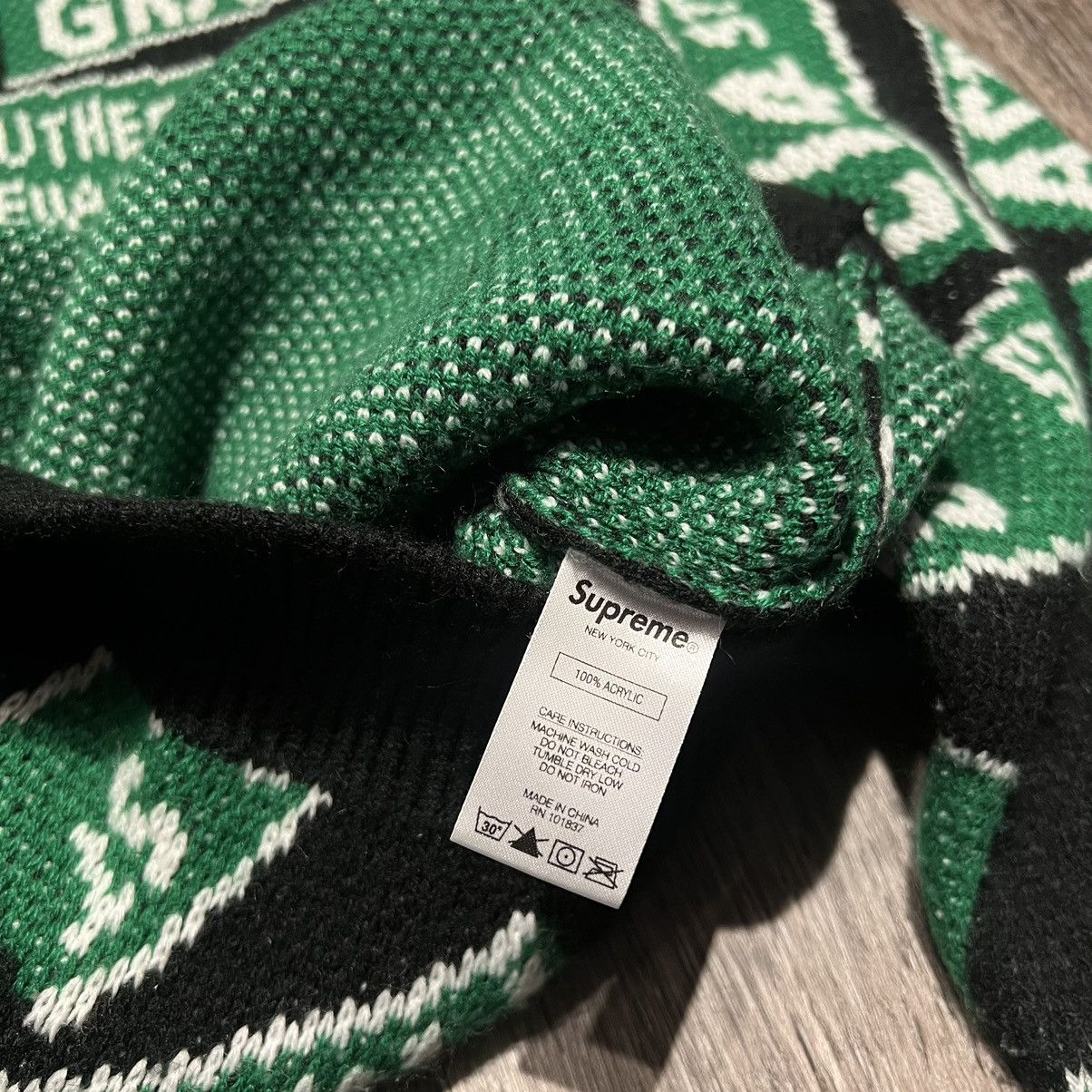 Supreme SUPREME Street Sign Sweater Size US S / EU 44-46 / 1 - 4 Thumbnail